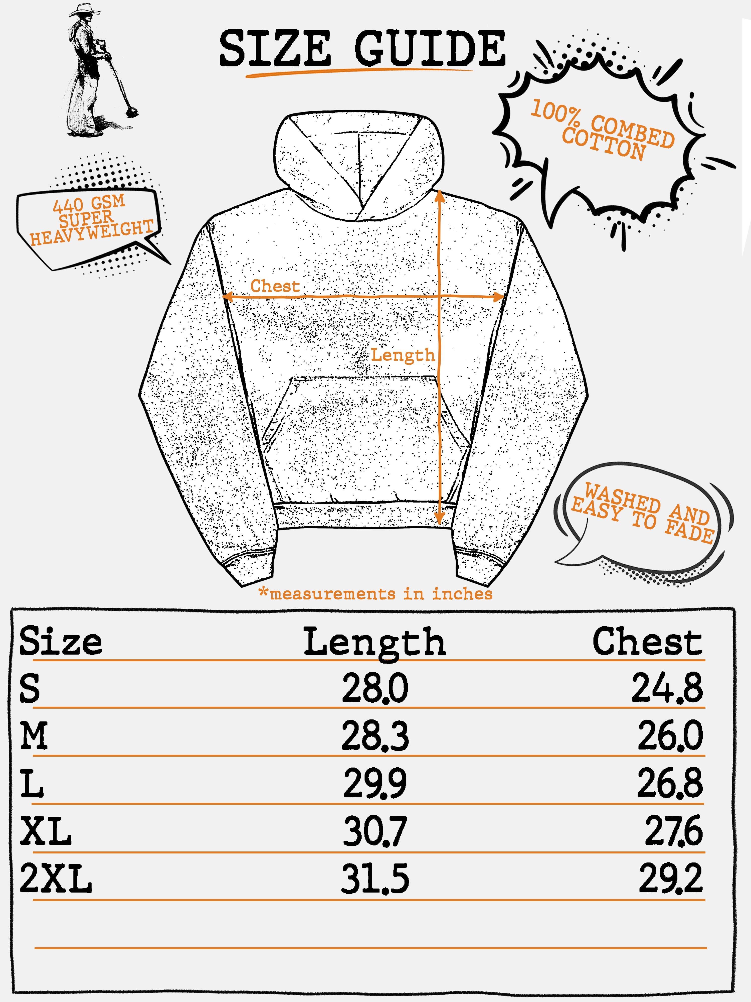 Super Heavyweight Washed Hoodie PODpartner