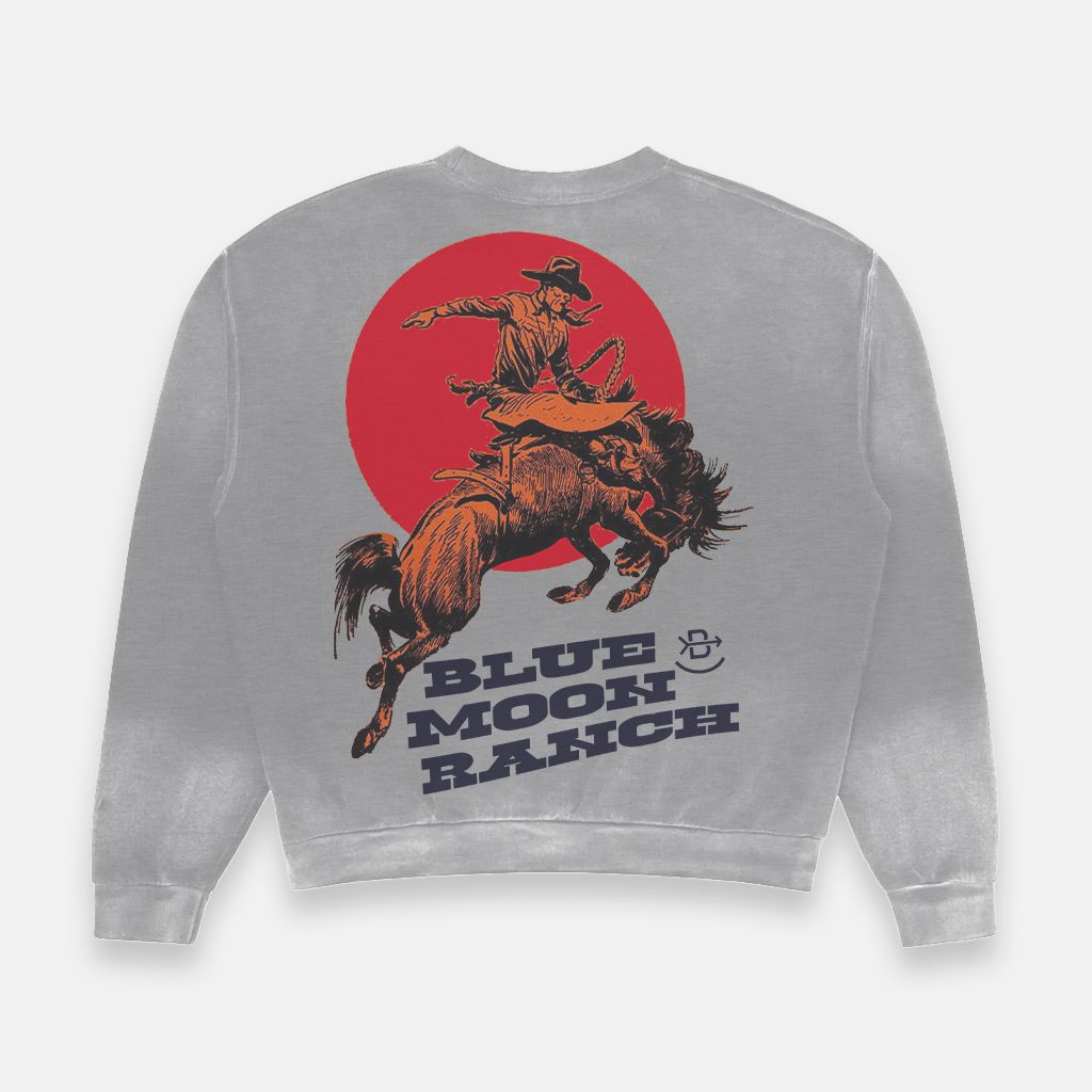 Oversized Classic Crewneck PODpartner Heather Grey S