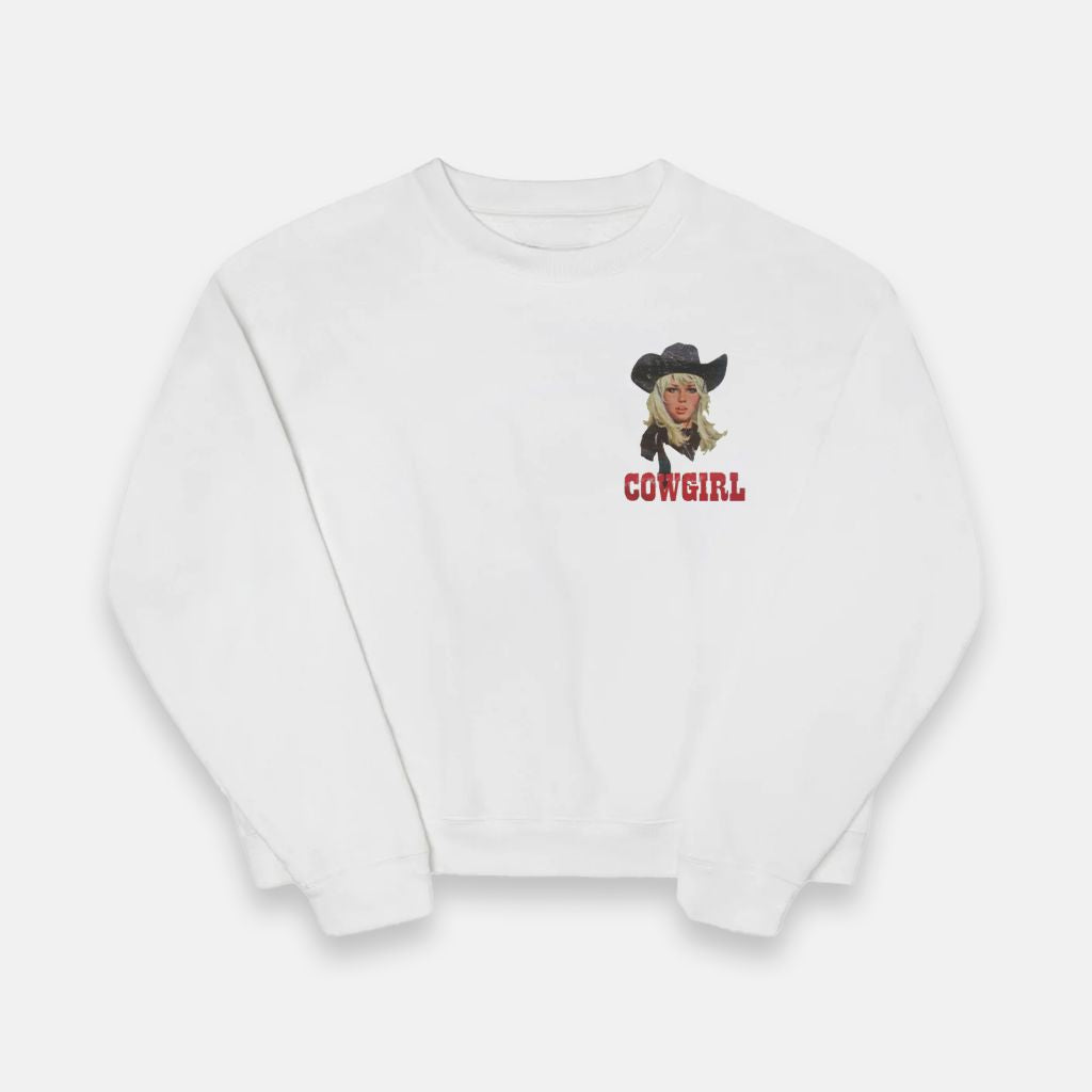 Oversized Classic Crewneck PODpartner White S