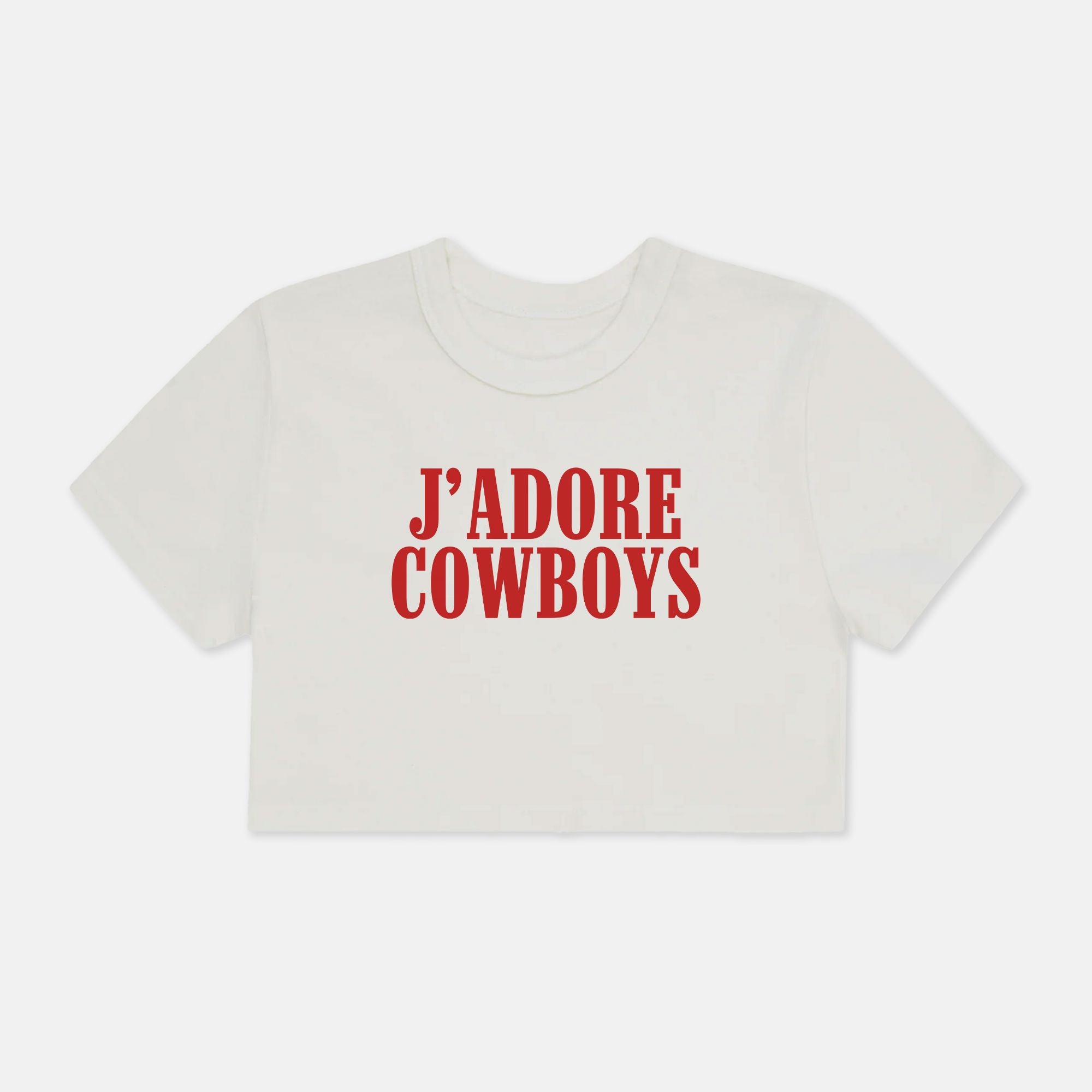 Cropped Baby Tee PODpartner White S