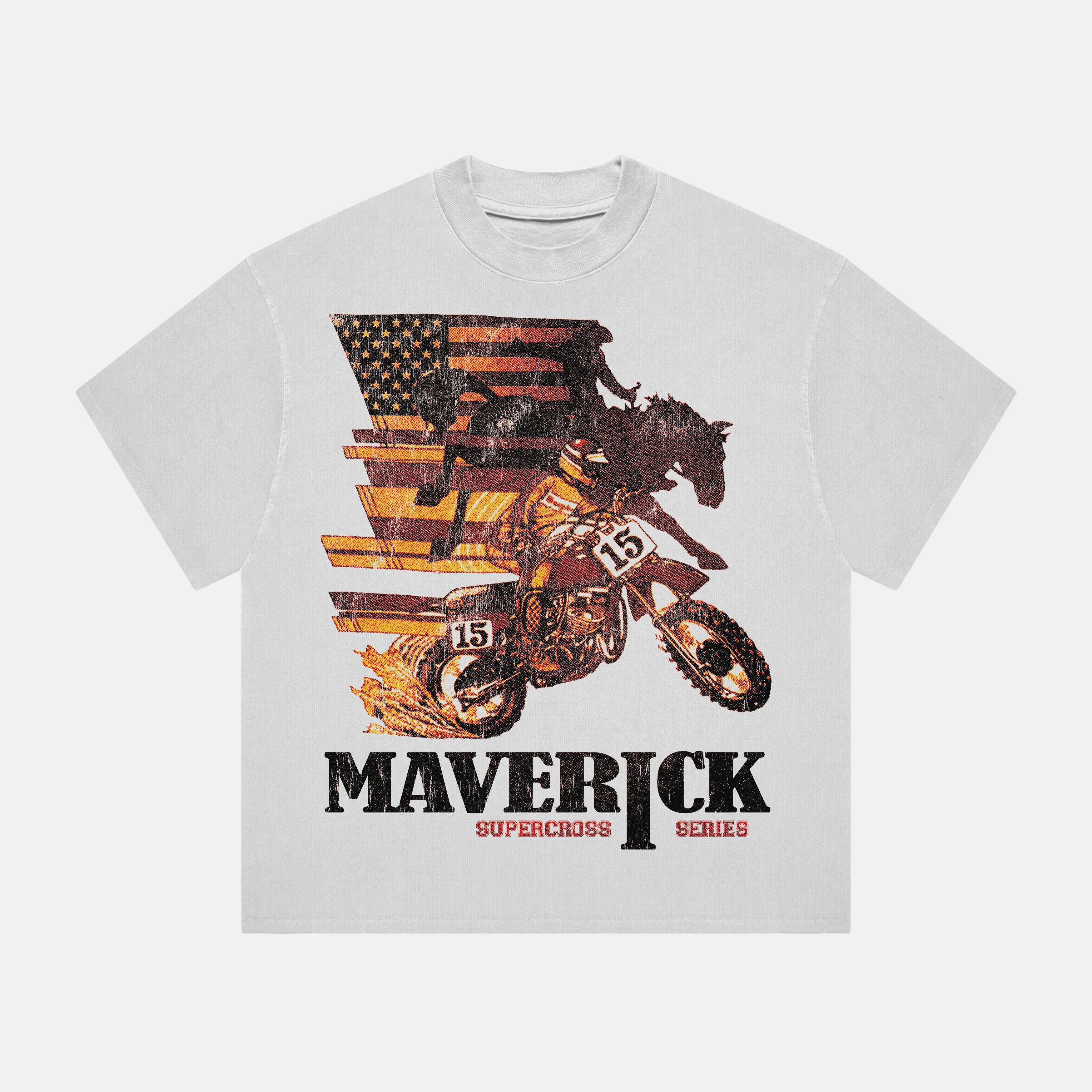 Classic Heavyweight Boxy Tee PODpartner White S