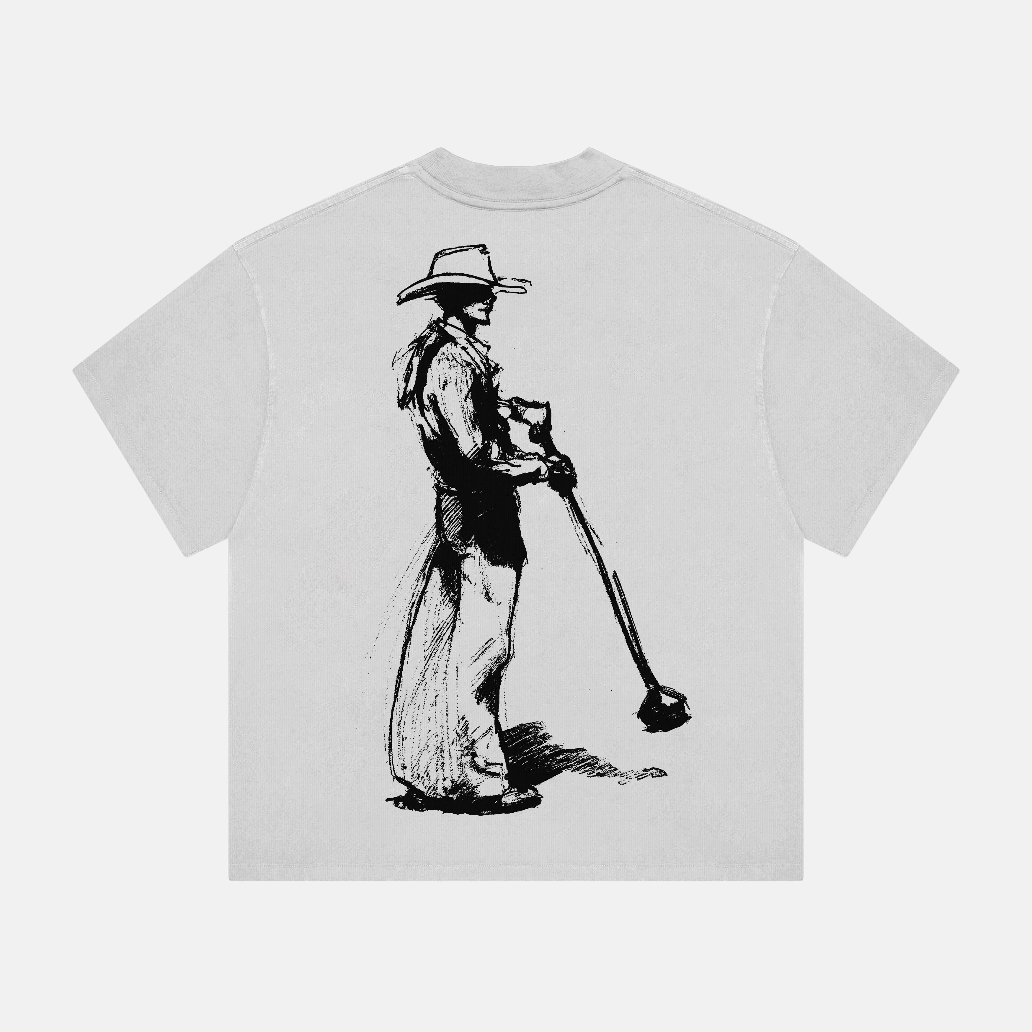 Classic Heavyweight Boxy Tee PODpartner White S