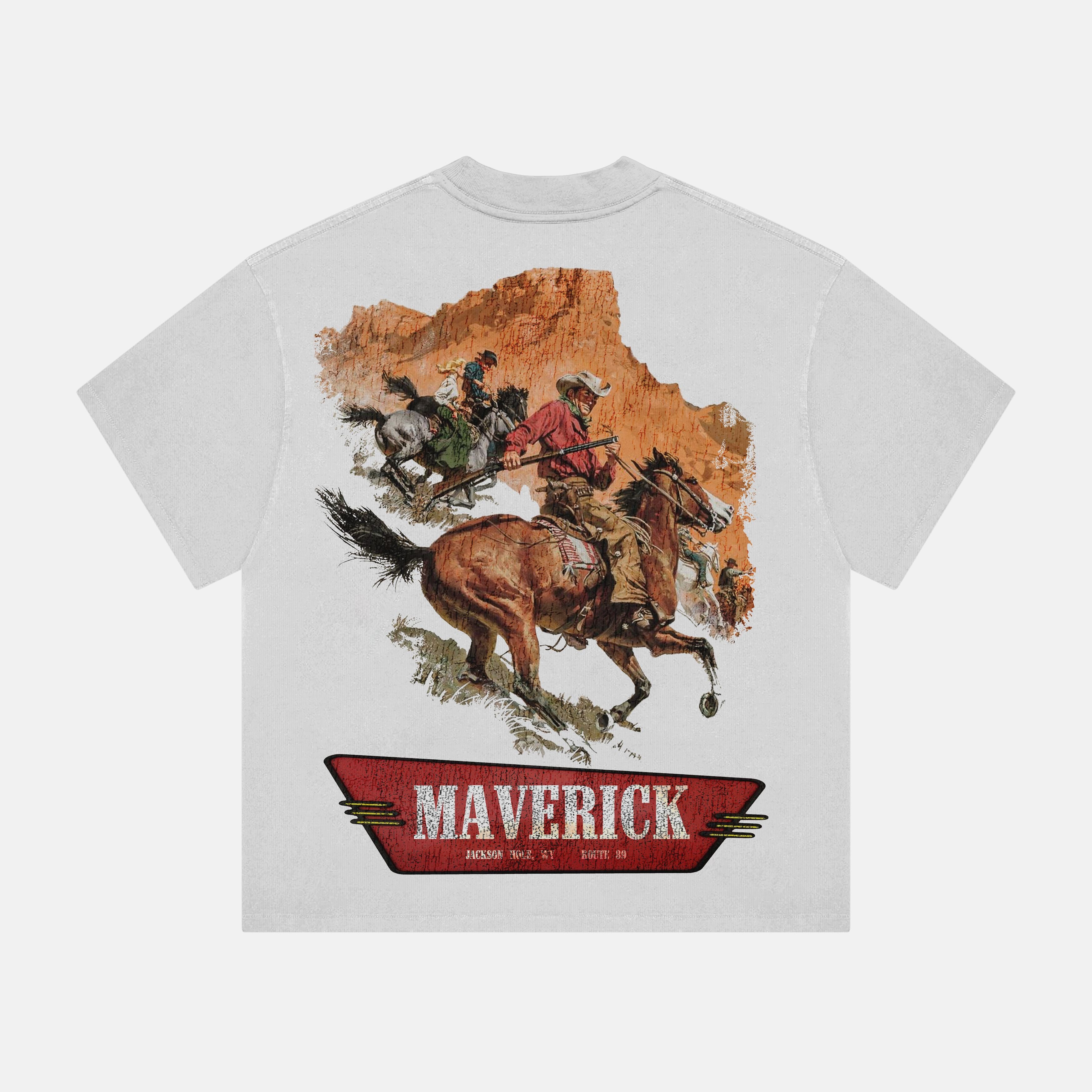 Classic Heavyweight Boxy Tee PODpartner White S