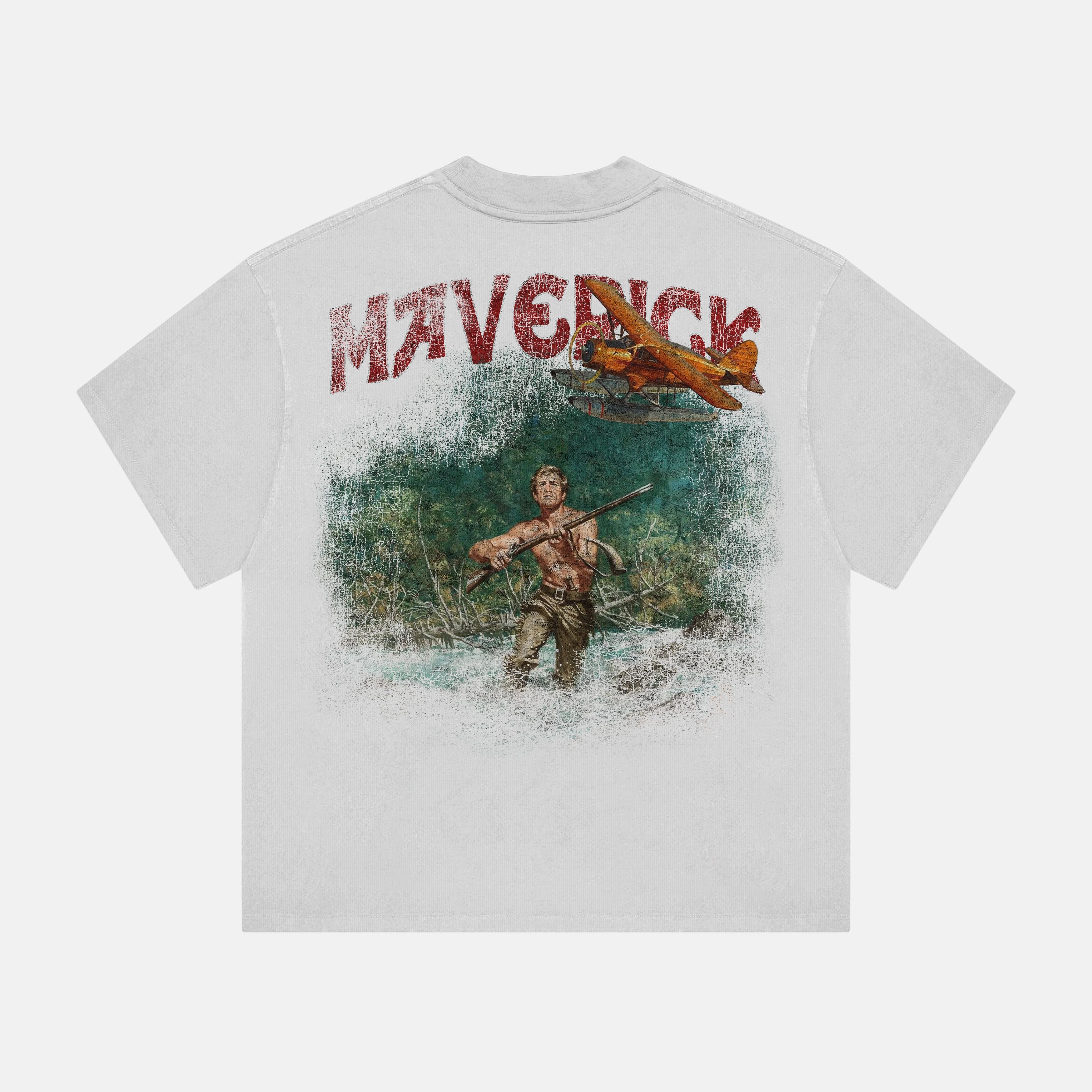 Classic Heavyweight Boxy Tee PODpartner White S