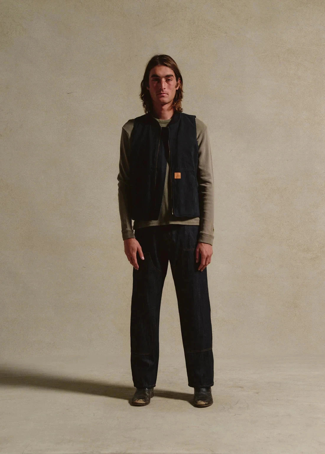 Distressed Work Vest (LTM) West Wear