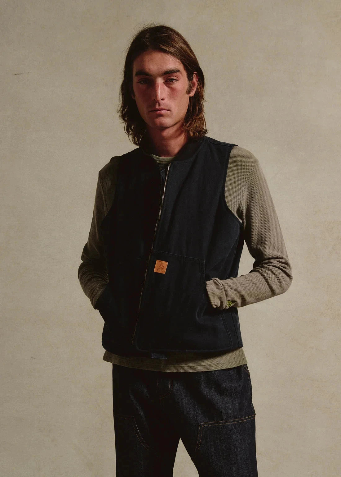 Distressed Work Vest (LTM) West Wear