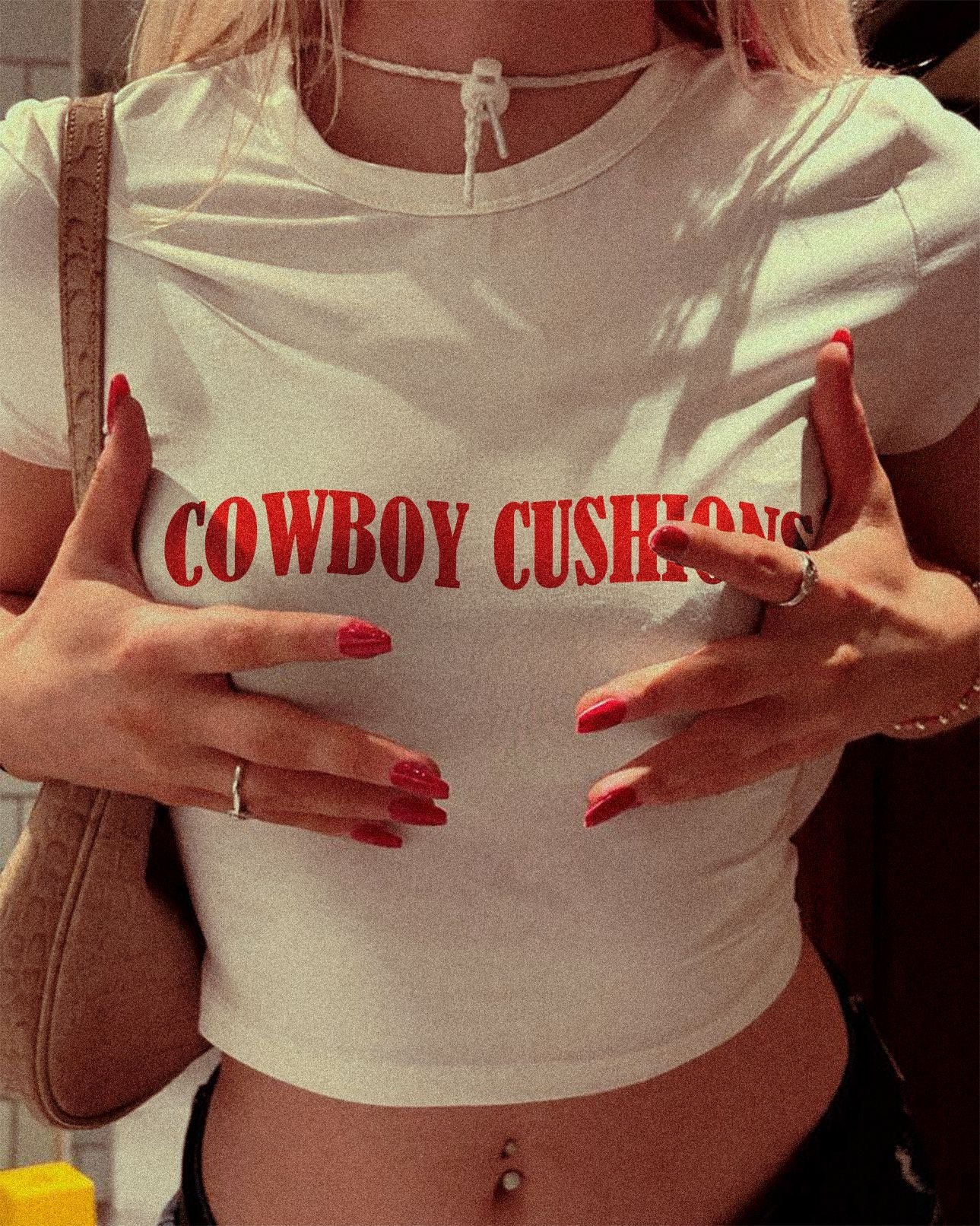 Cropped Baby Tee PODpartner White S