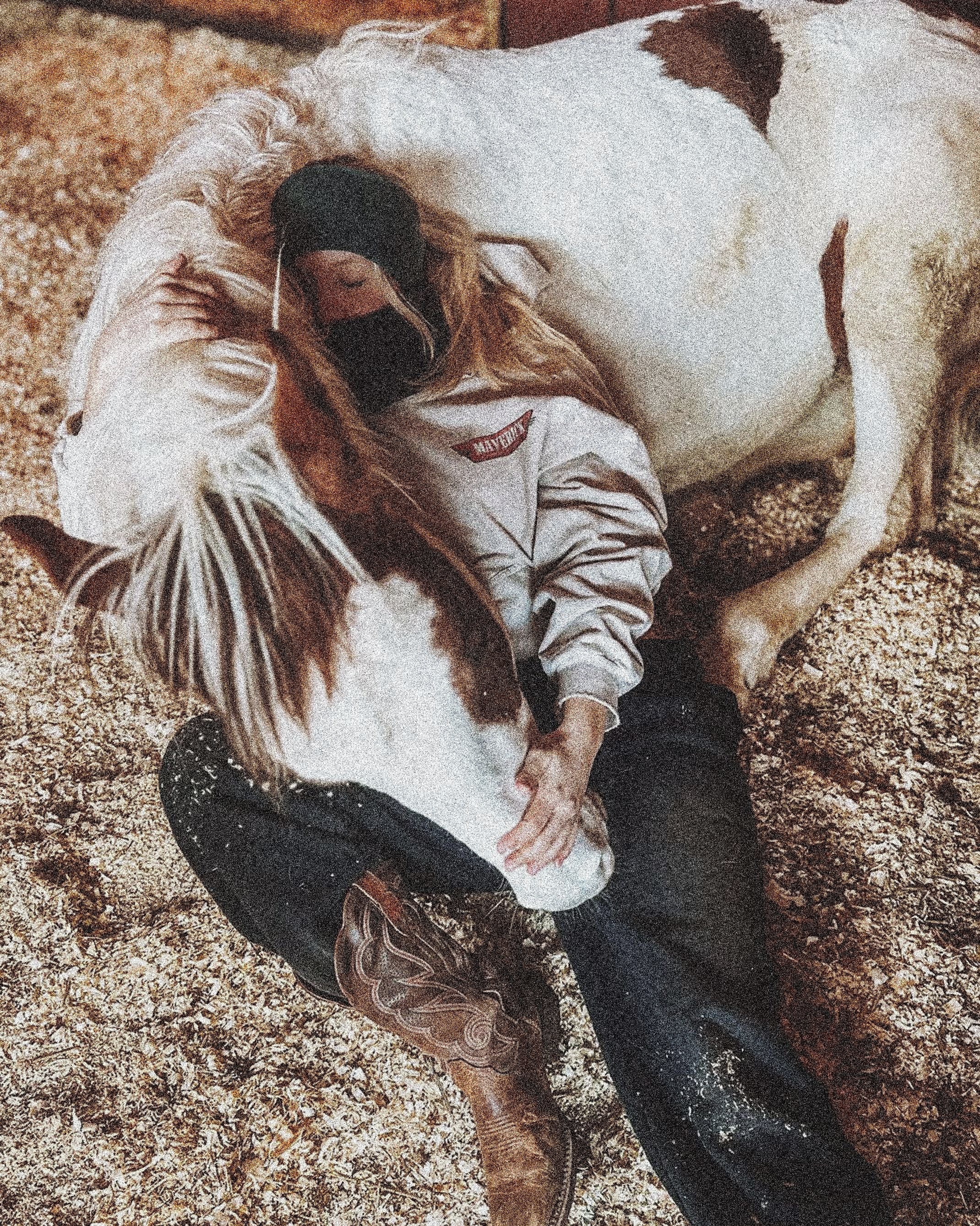 Sun Faded Boxy Distressed Hoodie PODpartner