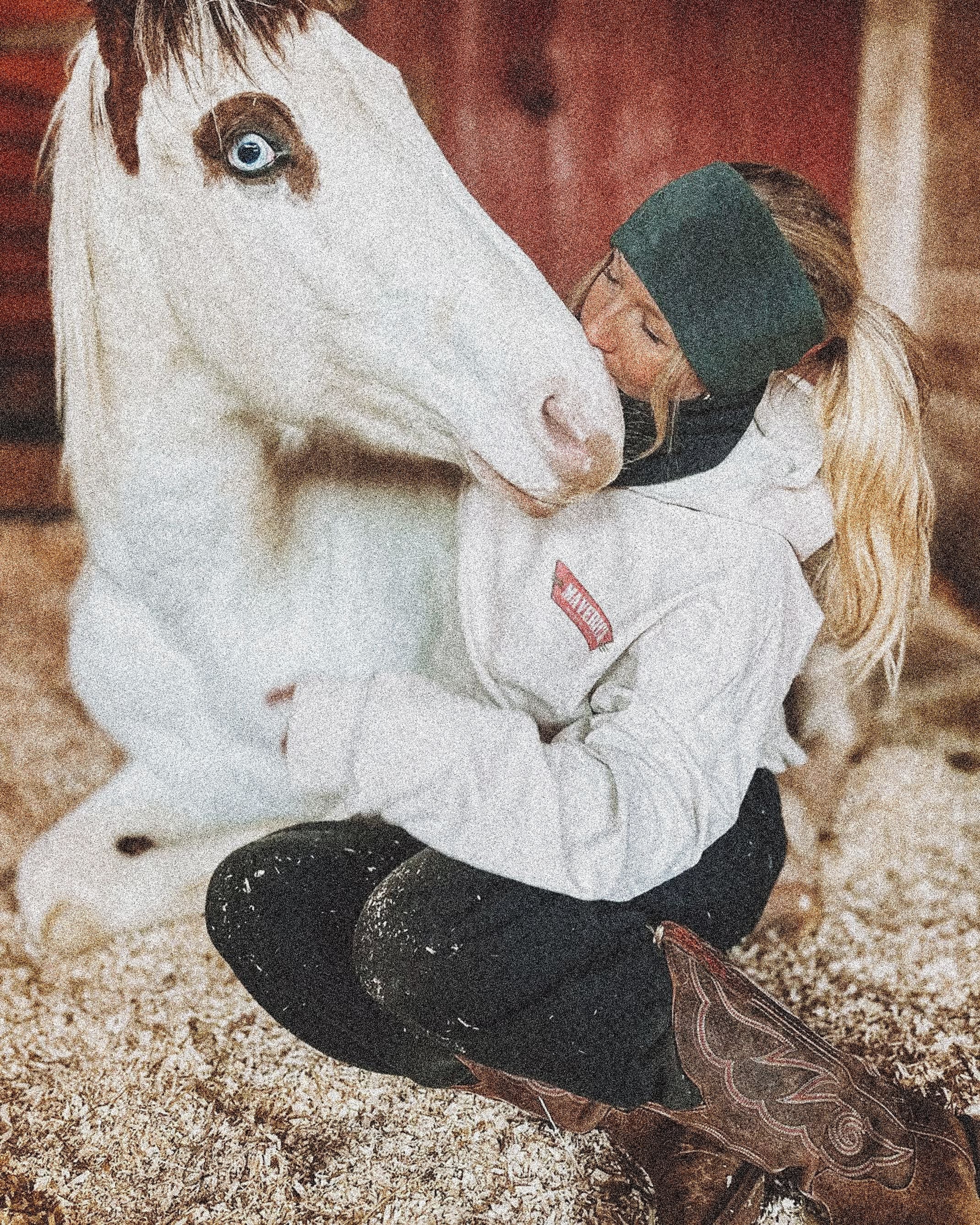 Sun Faded Boxy Distressed Hoodie PODpartner