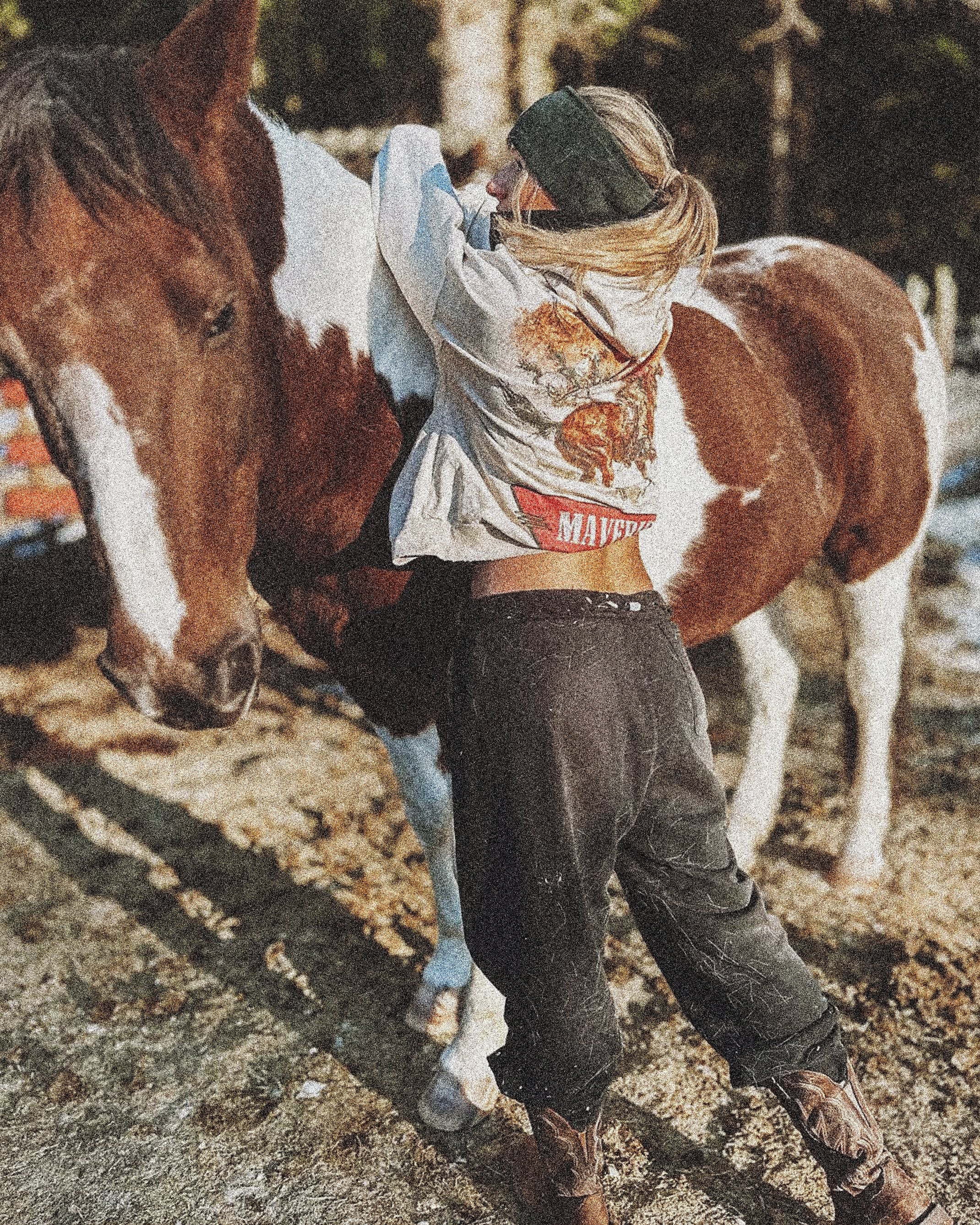 Sun Faded Boxy Distressed Hoodie PODpartner