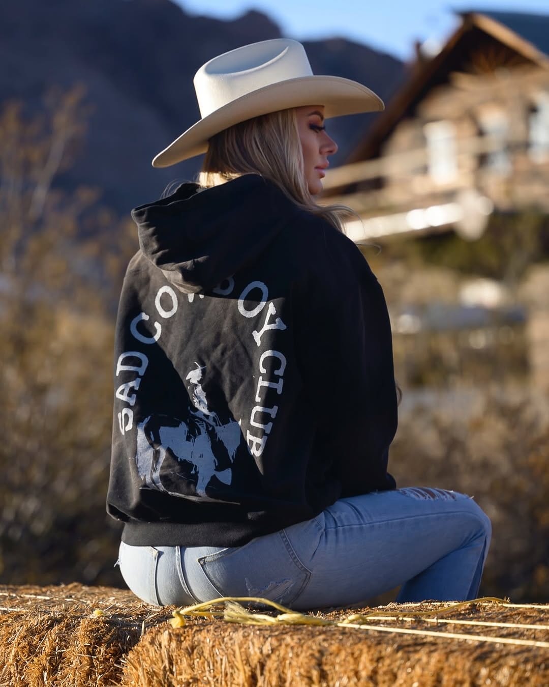 Sun Faded Pullover Hoodie PODpartner Smoky Black S