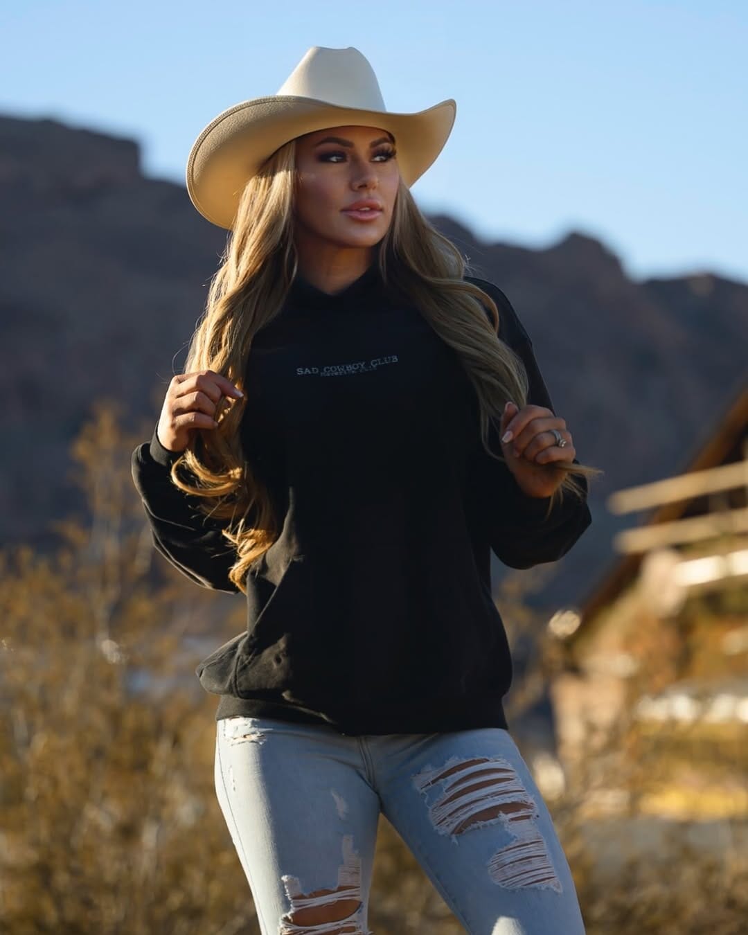 Sun Faded Pullover Hoodie PODpartner