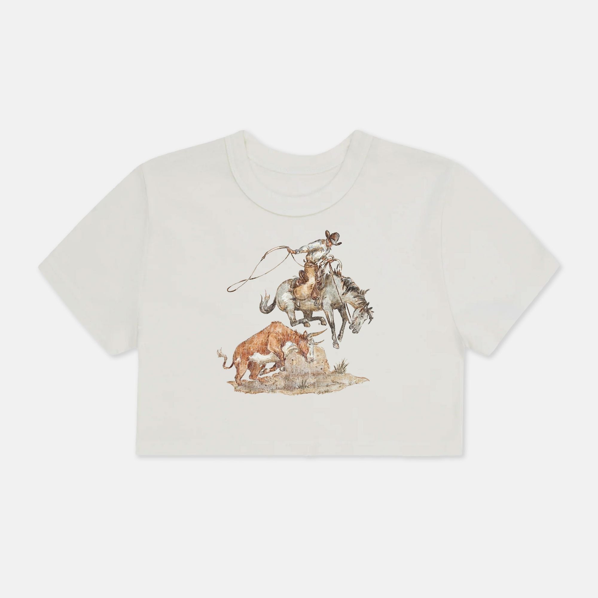 Cropped Baby Tee PODpartner White M