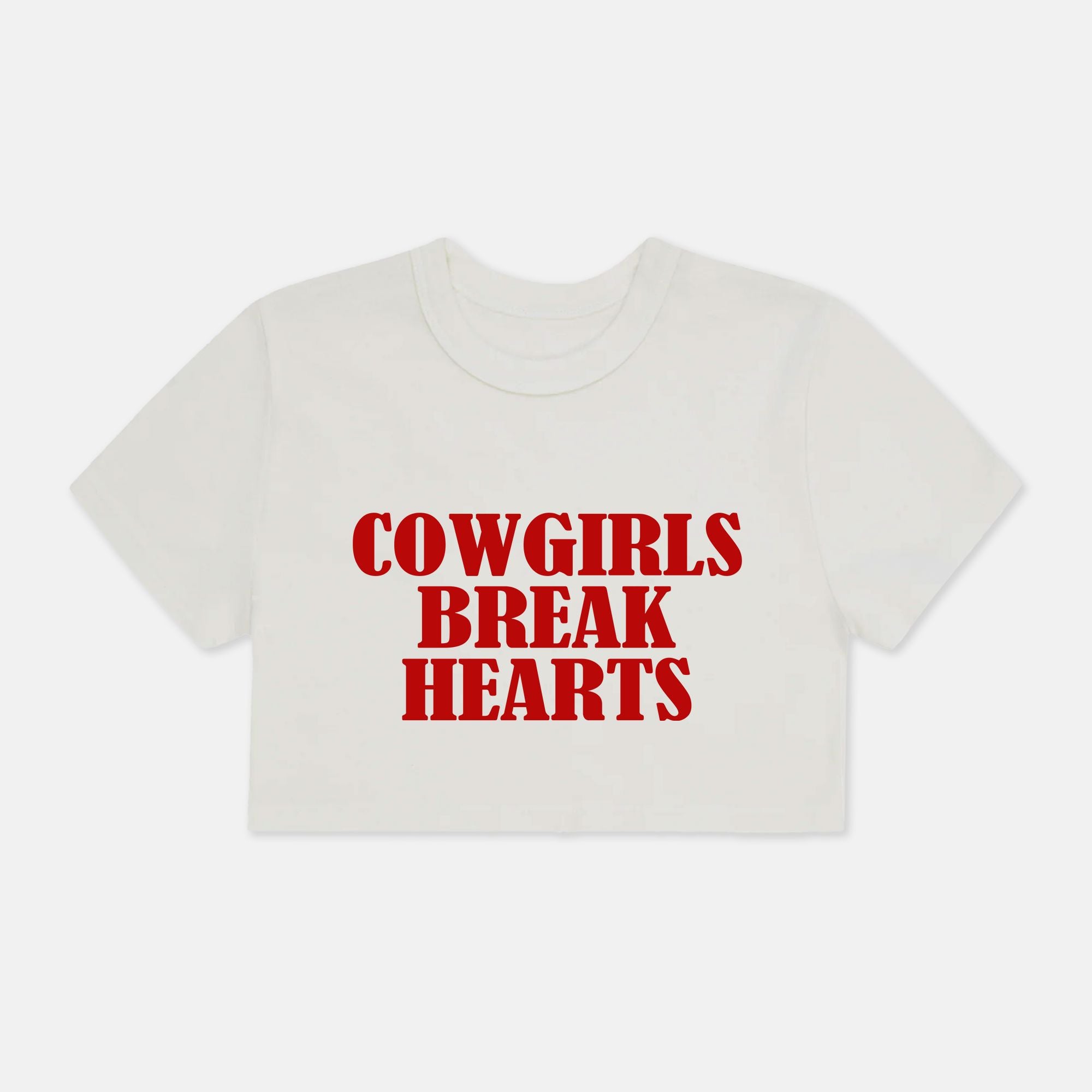 Cropped Baby Tee PODpartner White M
