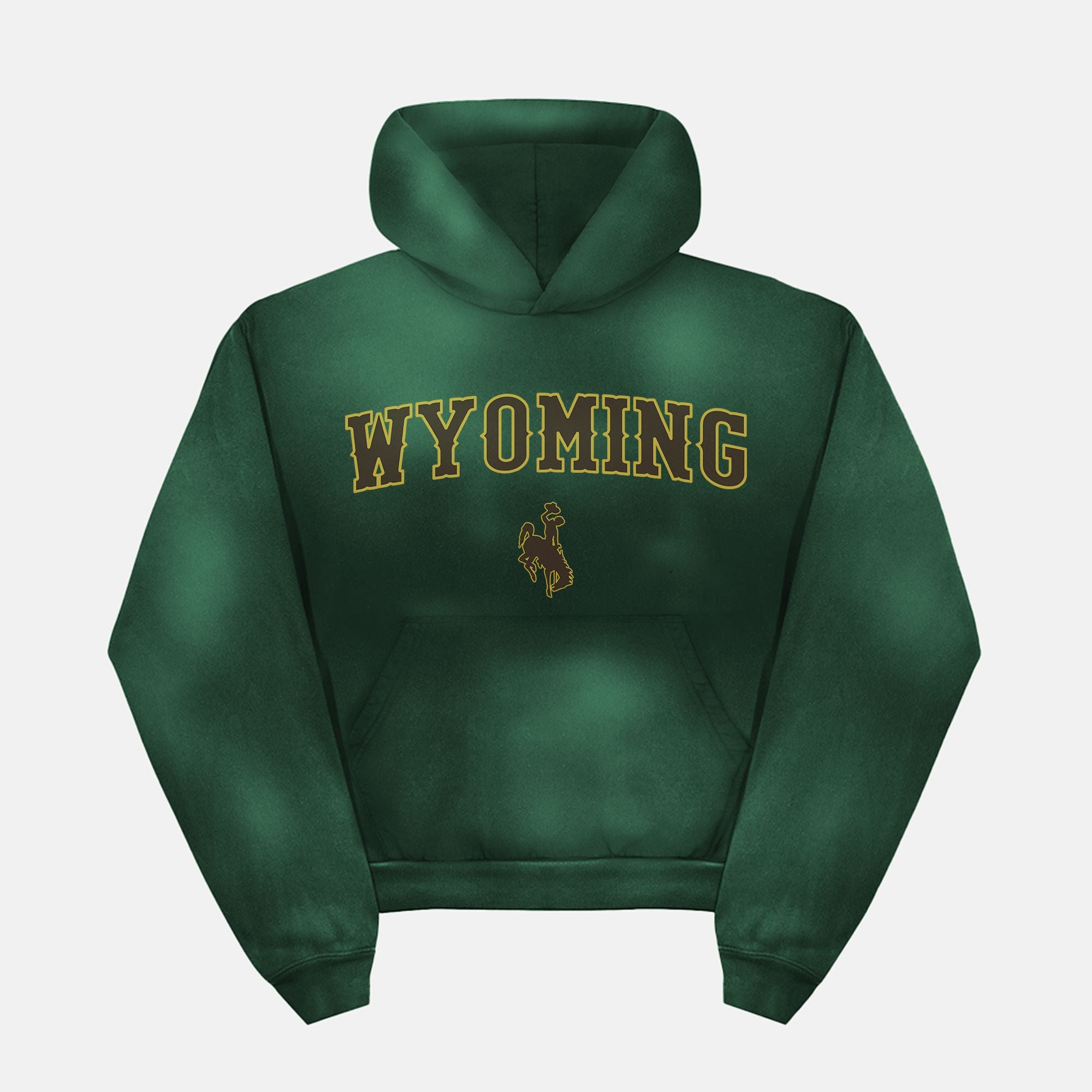 Sun Faded Pullover Hoodie PODpartner Mineral Green S