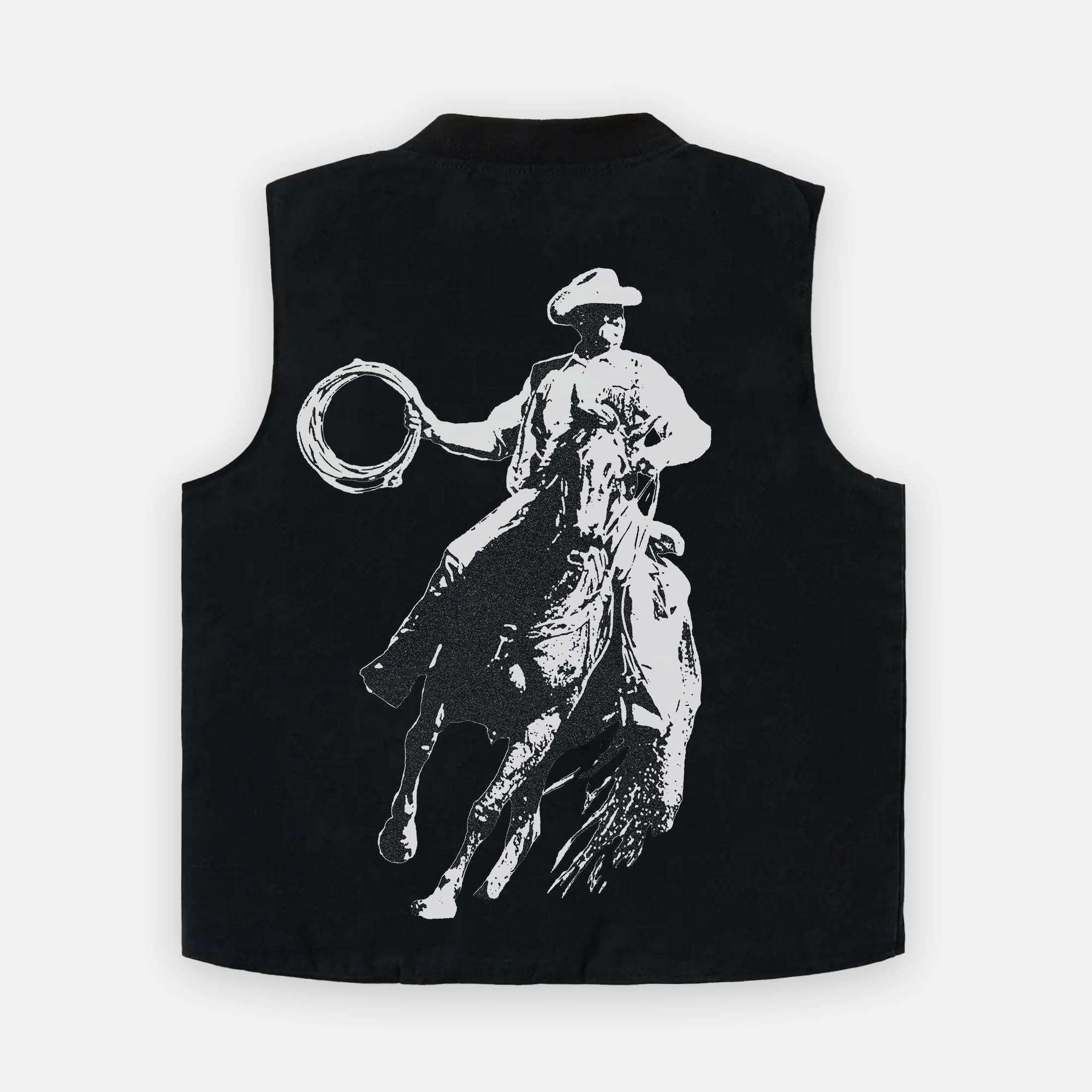 Distressed Work Vest (LTM) West Wear