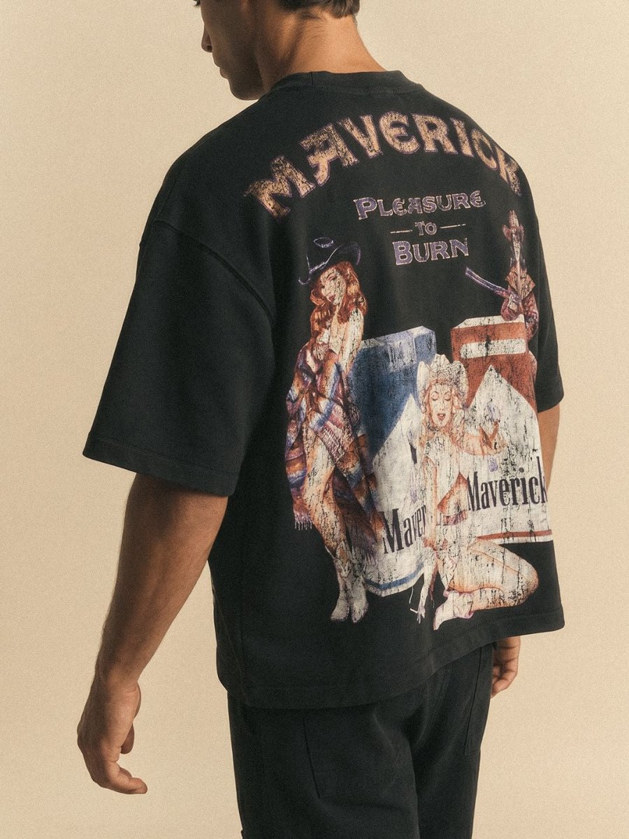 Classic Heavyweight Boxy Tee - Maverick