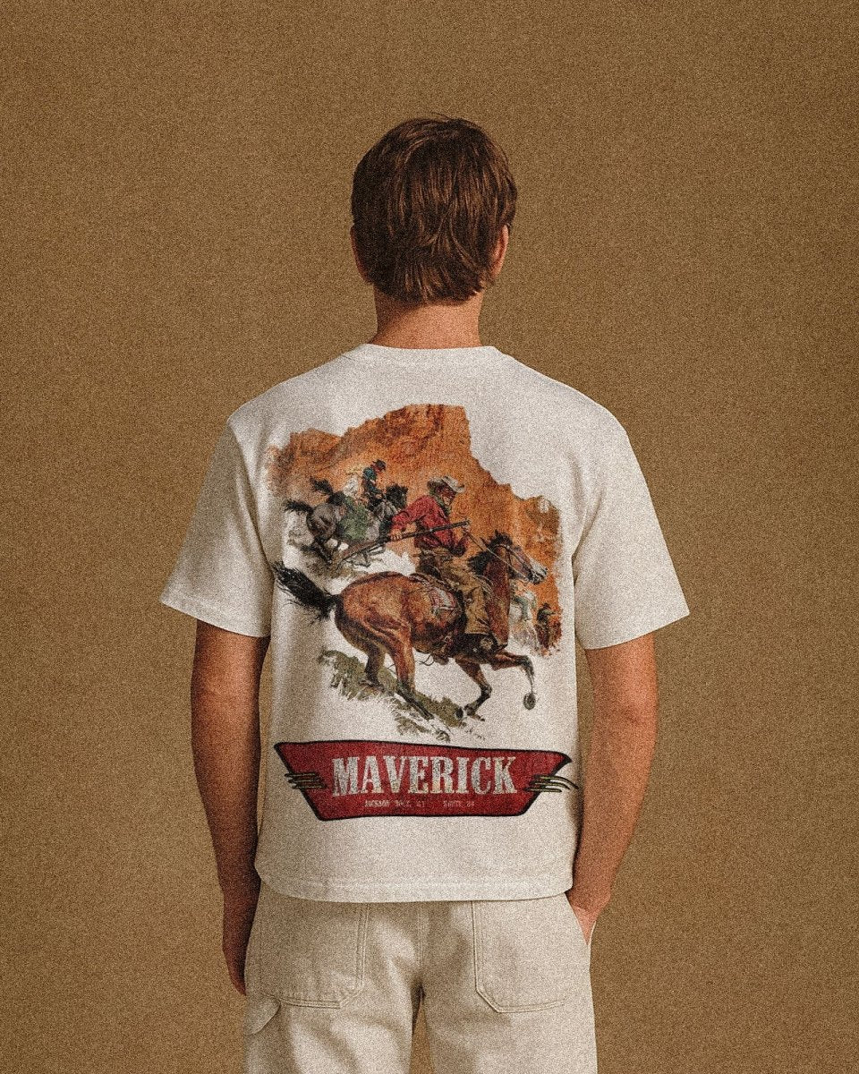 Classic Heavyweight Boxy Tee - Maverick