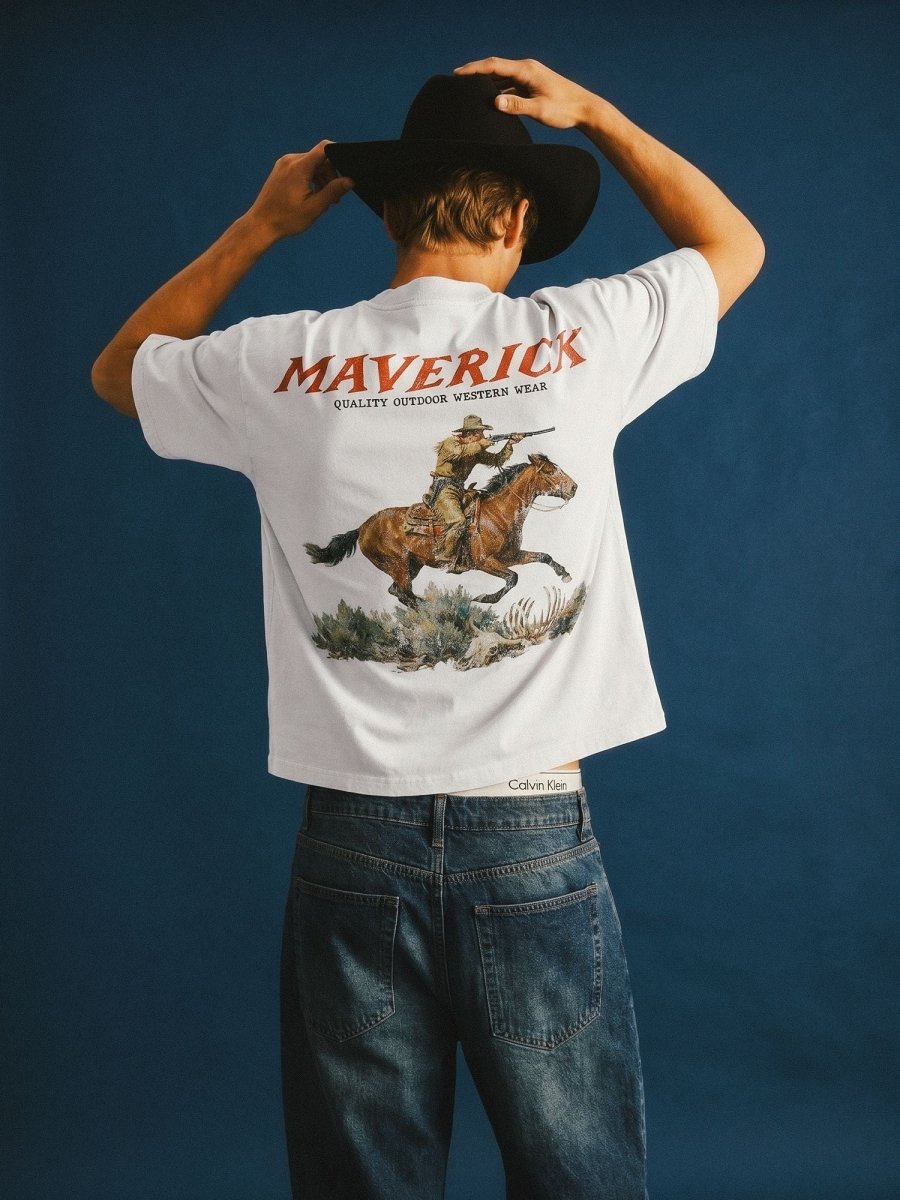 Classic Heavyweight Boxy Tee - Maverick