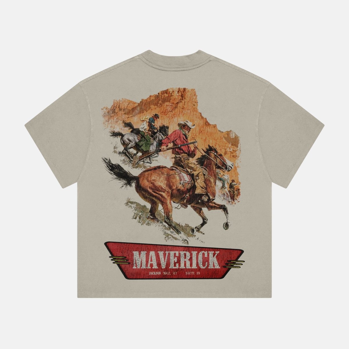 Classic Heavyweight Boxy Tee - Maverick