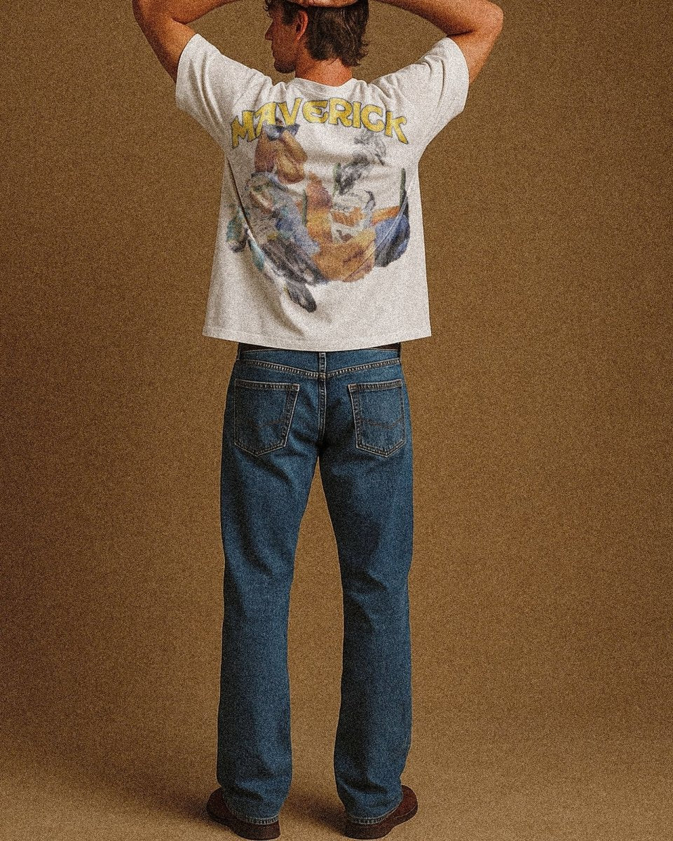 Classic Heavyweight Boxy Tee - Maverick