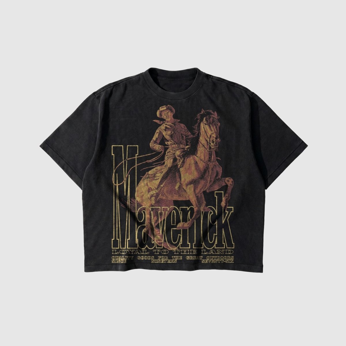 Classic Heavyweight Boxy Tee - Maverick