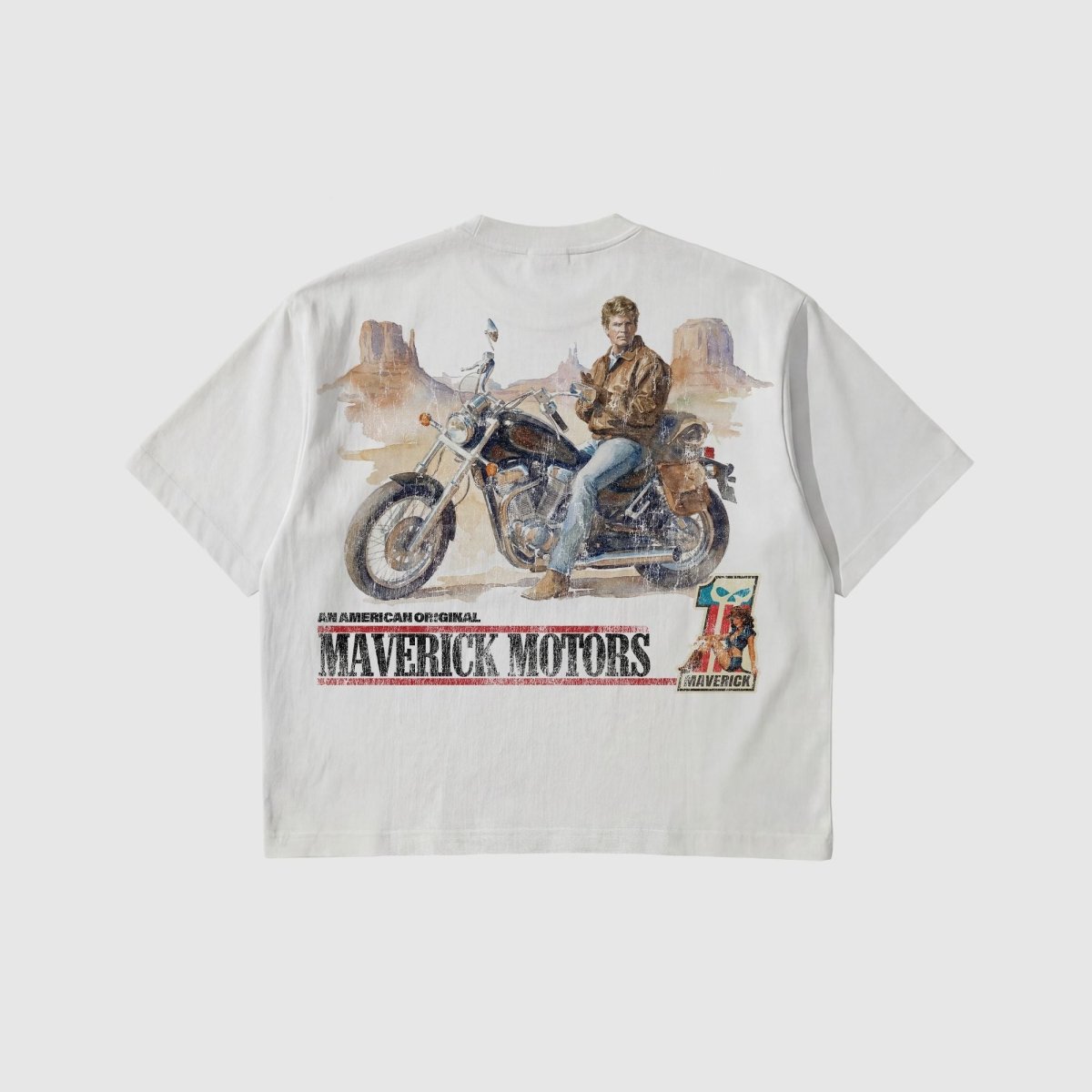 Classic Heavyweight Boxy Tee - Maverick