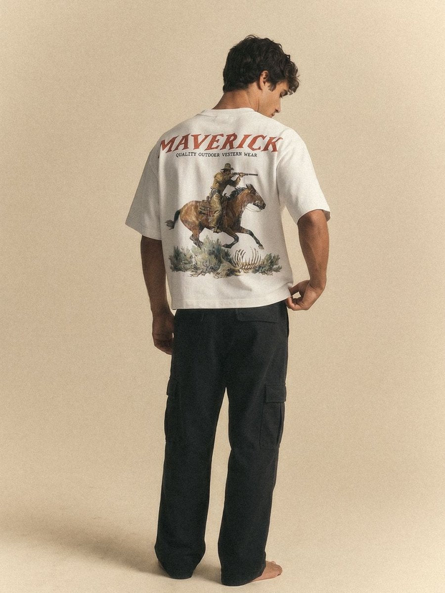 Classic Heavyweight Boxy Tee - Maverick