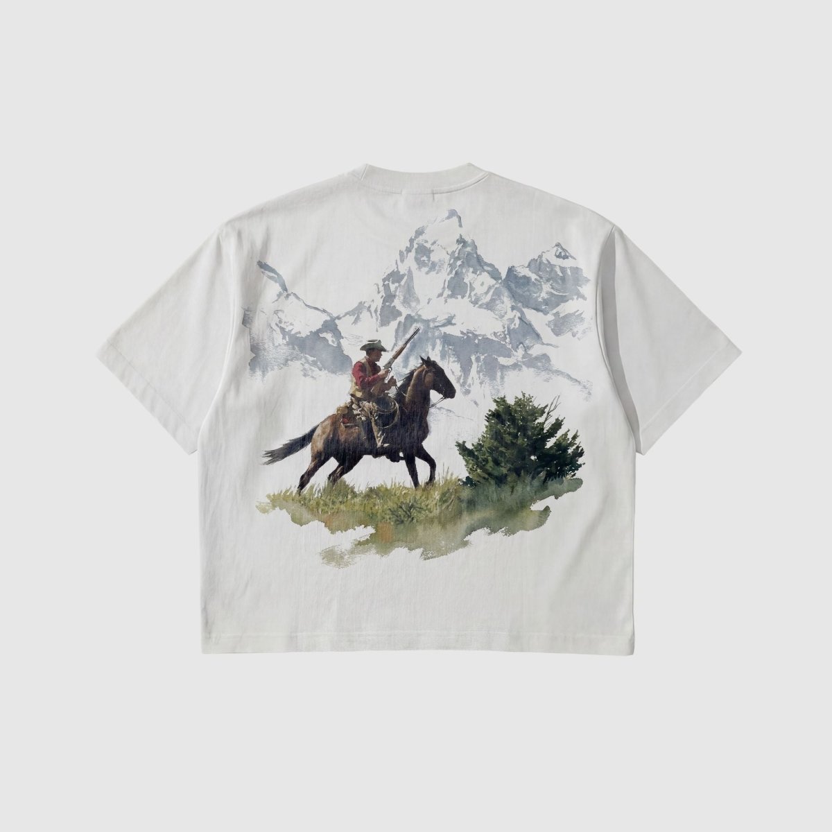 Classic Heavyweight Boxy Tee - Maverick