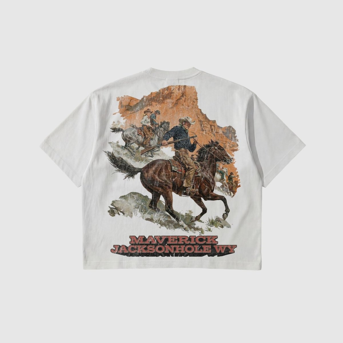 Classic Heavyweight Boxy Tee - Maverick