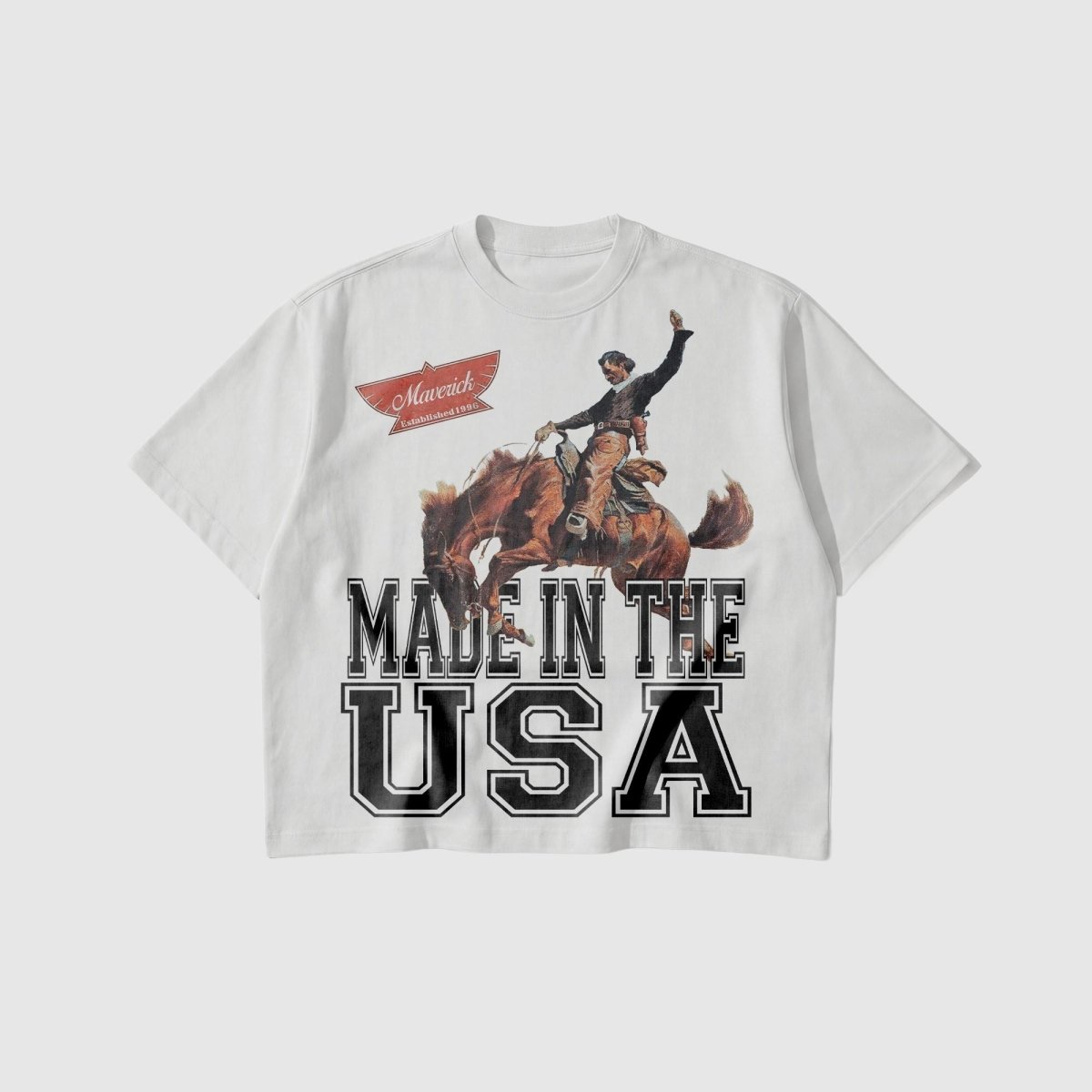 Classic Heavyweight Boxy Tee - Maverick