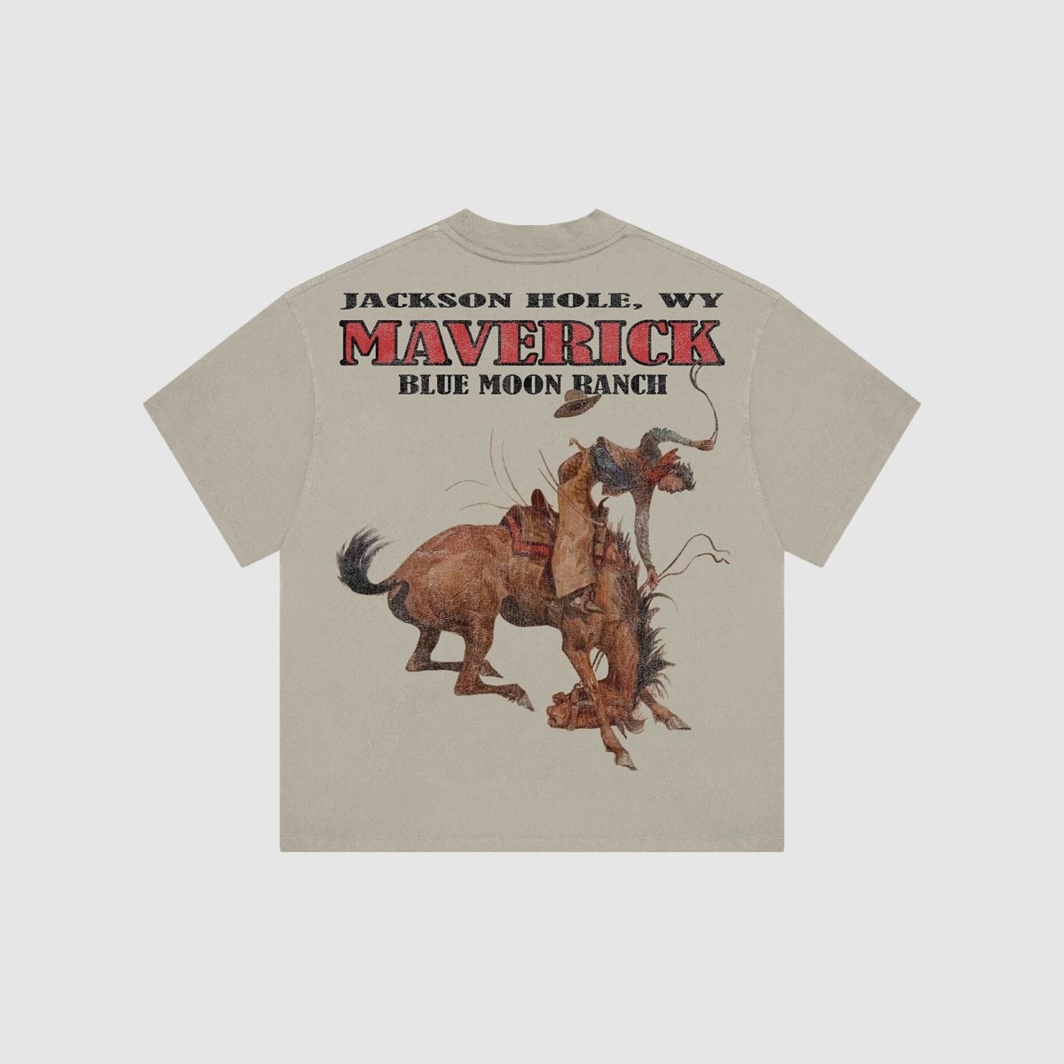 Classic Heavyweight Boxy Tee - Maverick
