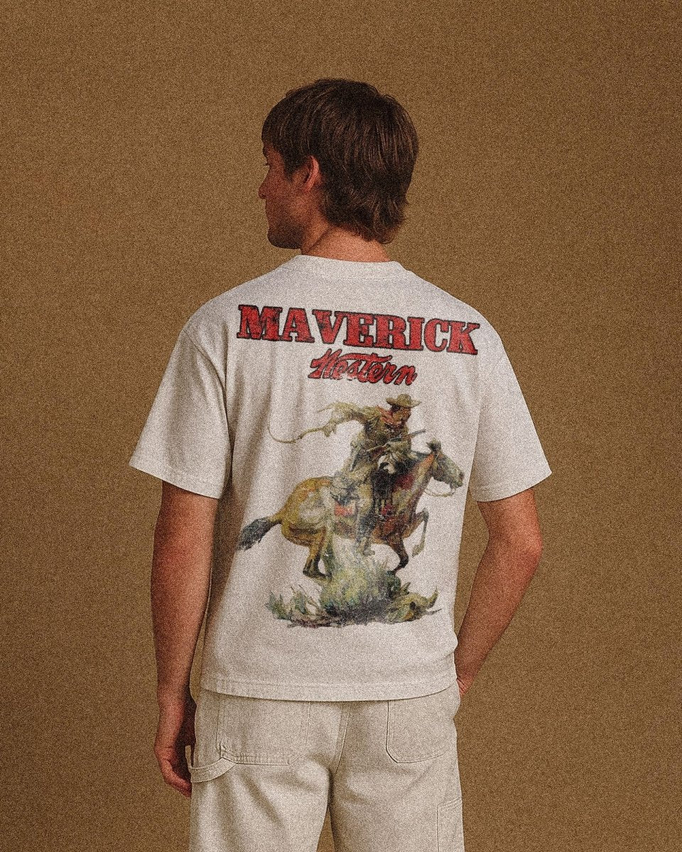 Classic Heavyweight Boxy Tee - Maverick