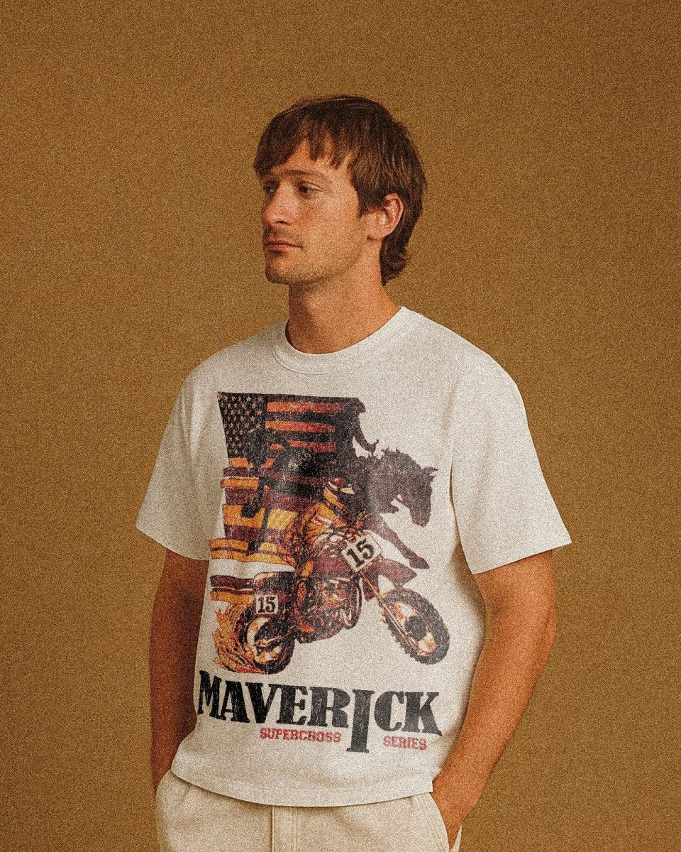 Classic Heavyweight Boxy Tee - Maverick