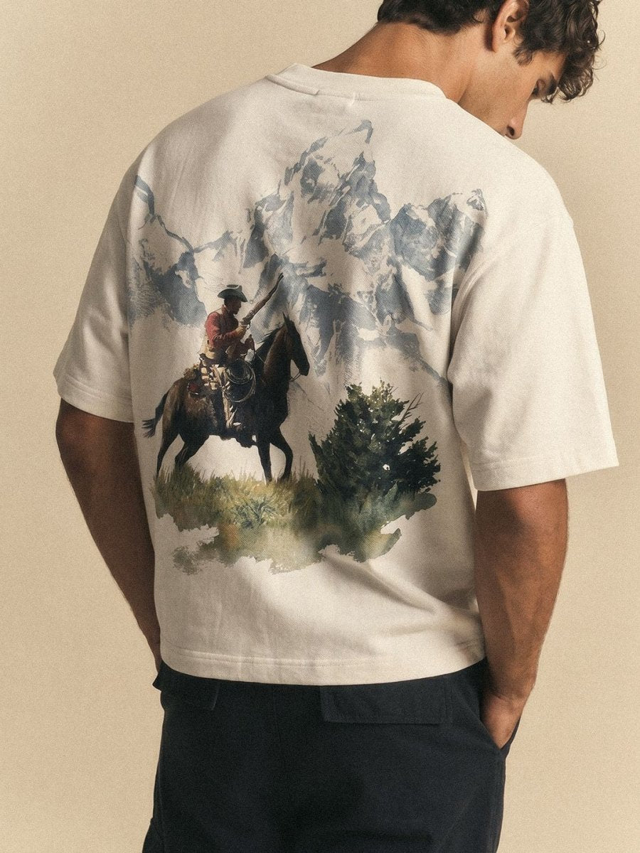 Classic Heavyweight Boxy Tee - Maverick