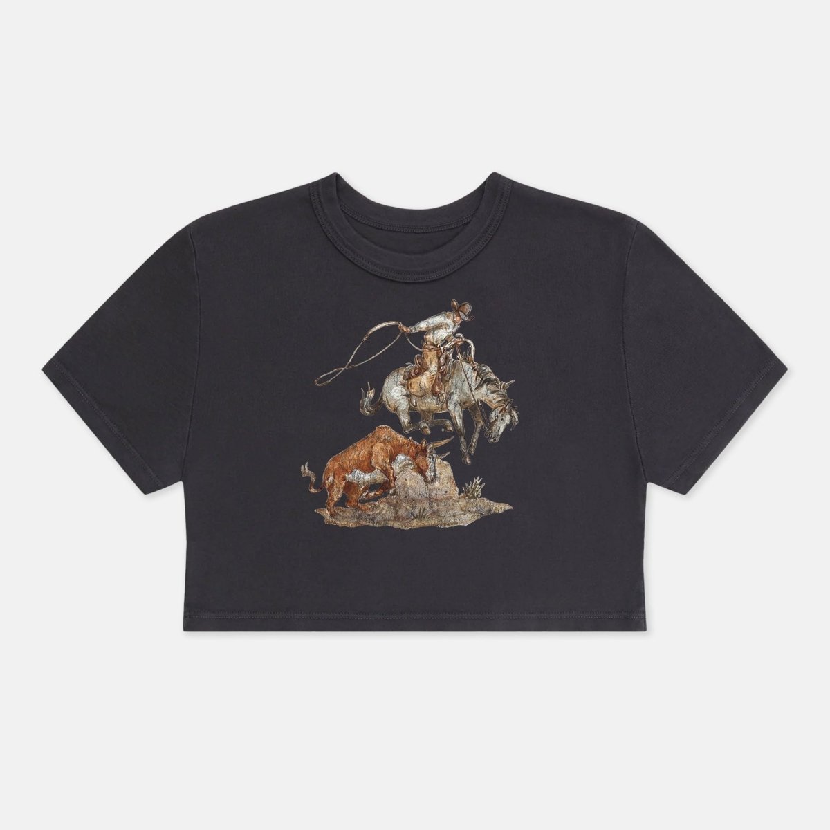 Cropped Baby Tee - Maverick