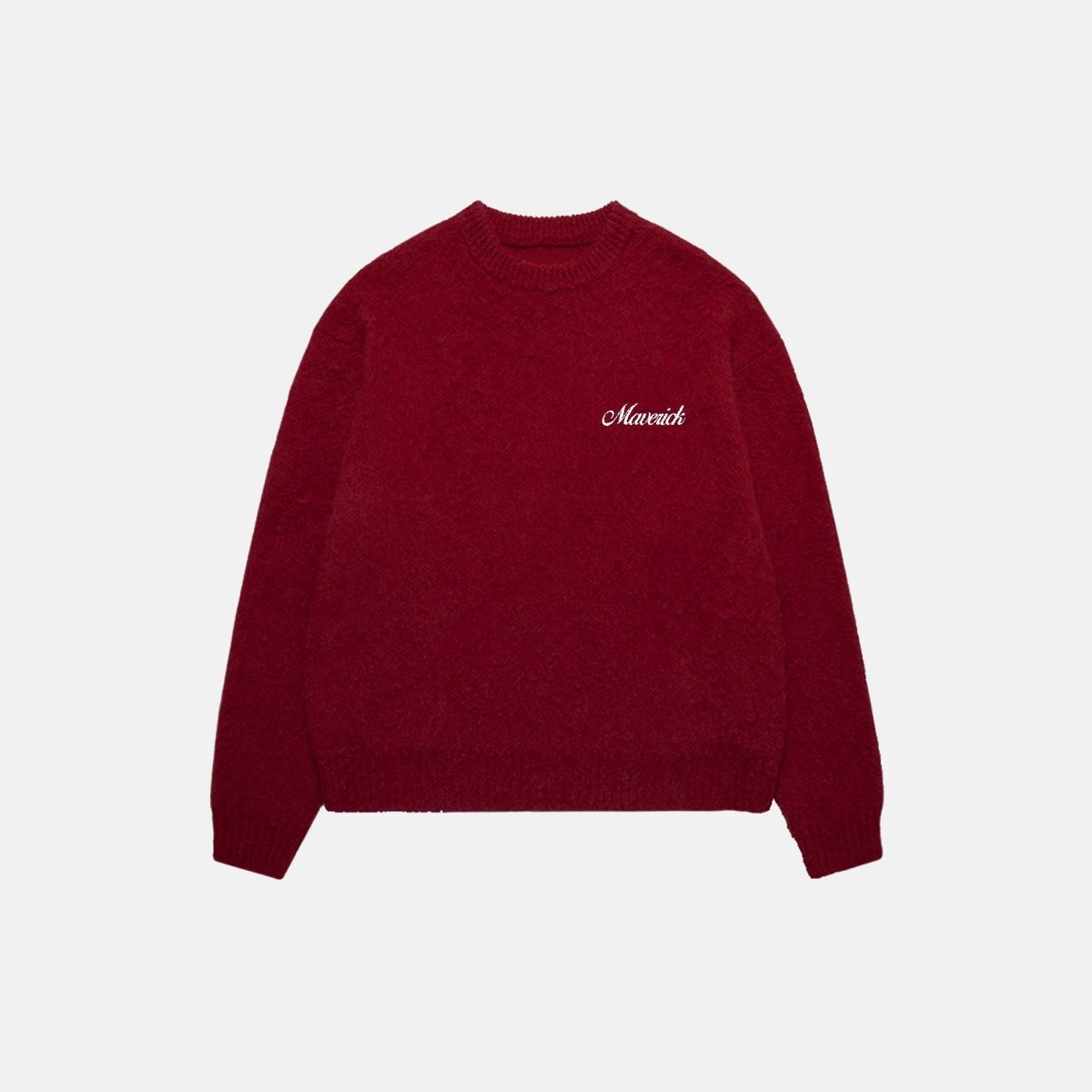 Cropped Mohair Knit Crewneck (LTM) - Maverick