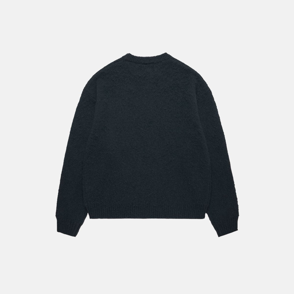 Cropped Mohair Knit Crewneck (LTM) - Maverick
