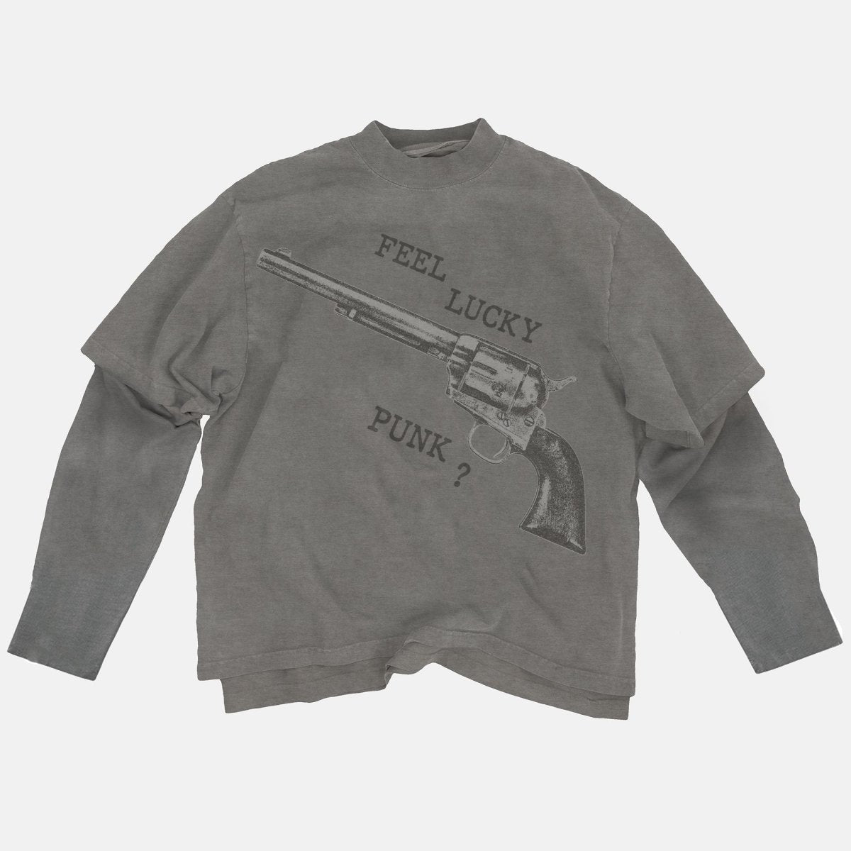 Faux - Layered Long Sleeve Tee - Maverick