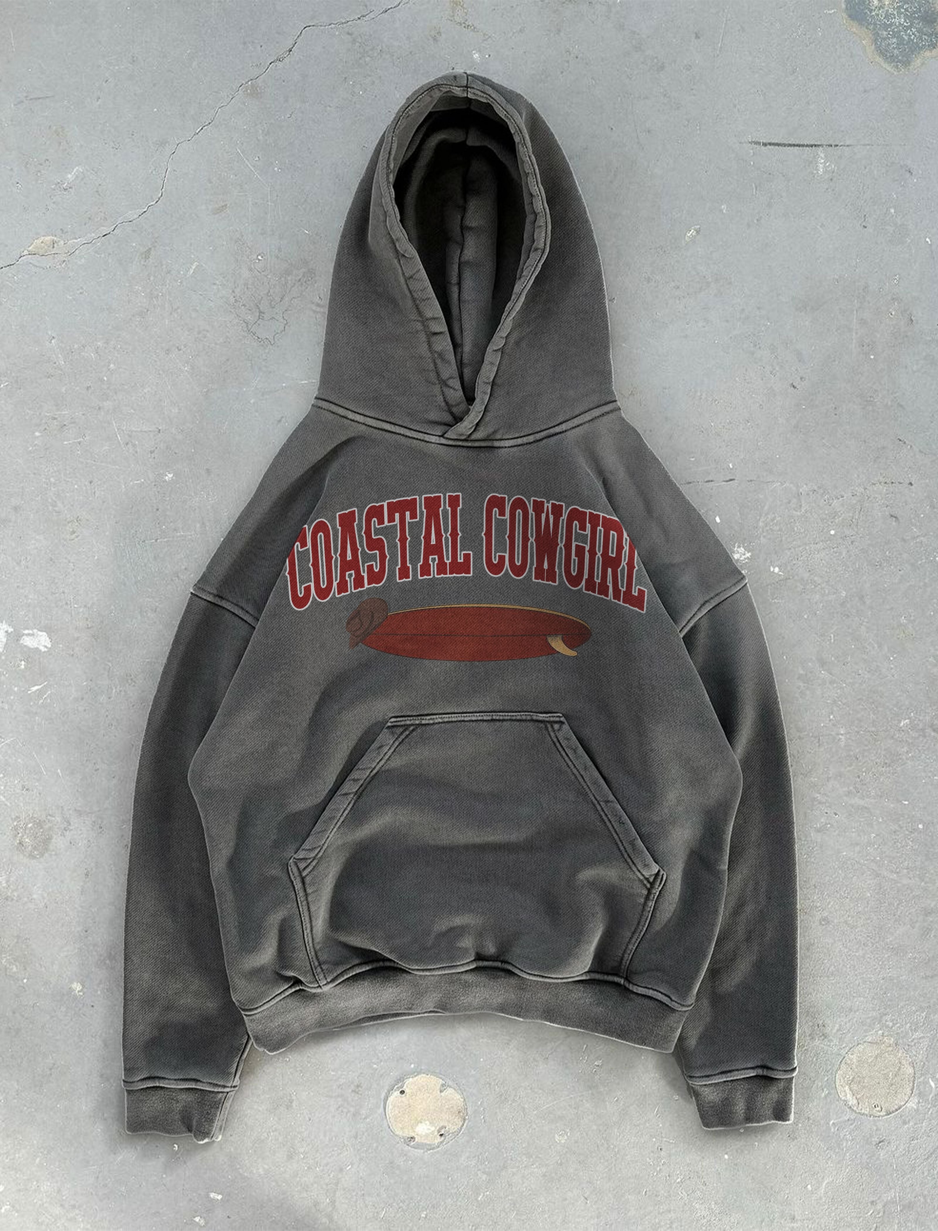Super Heavyweight Washed Hoodie PODpartner