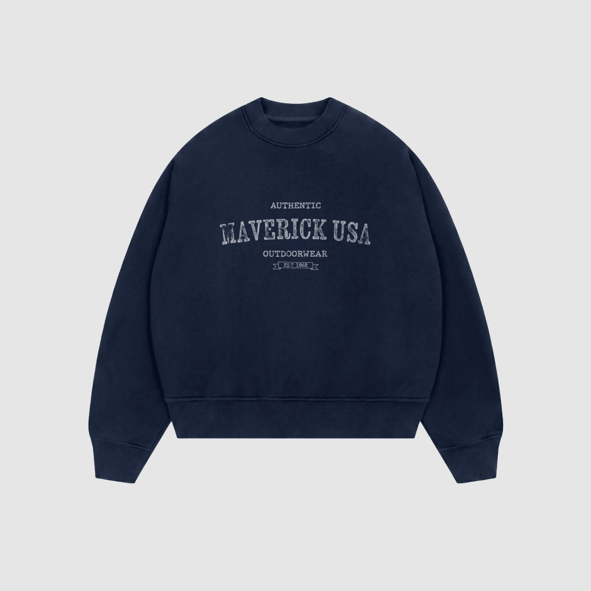 Heavyweight Boxy Crewneck - Maverick