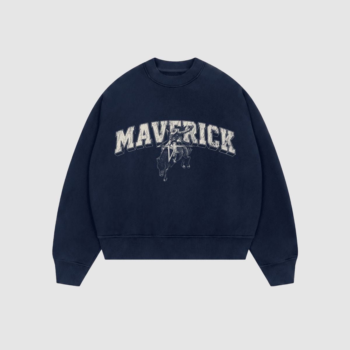 Heavyweight Boxy Crewneck - Maverick