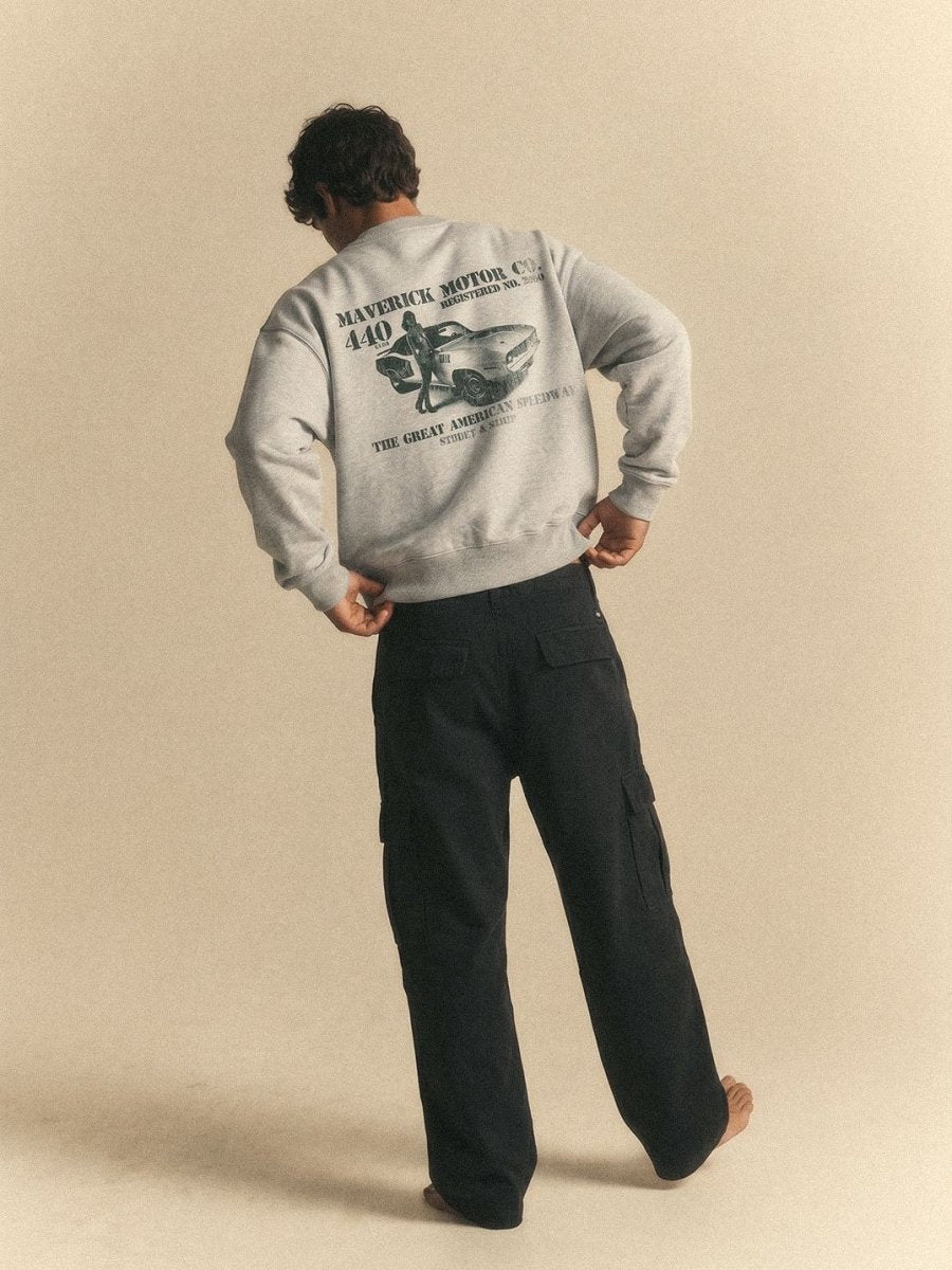 Heavyweight Boxy Crewneck - Maverick