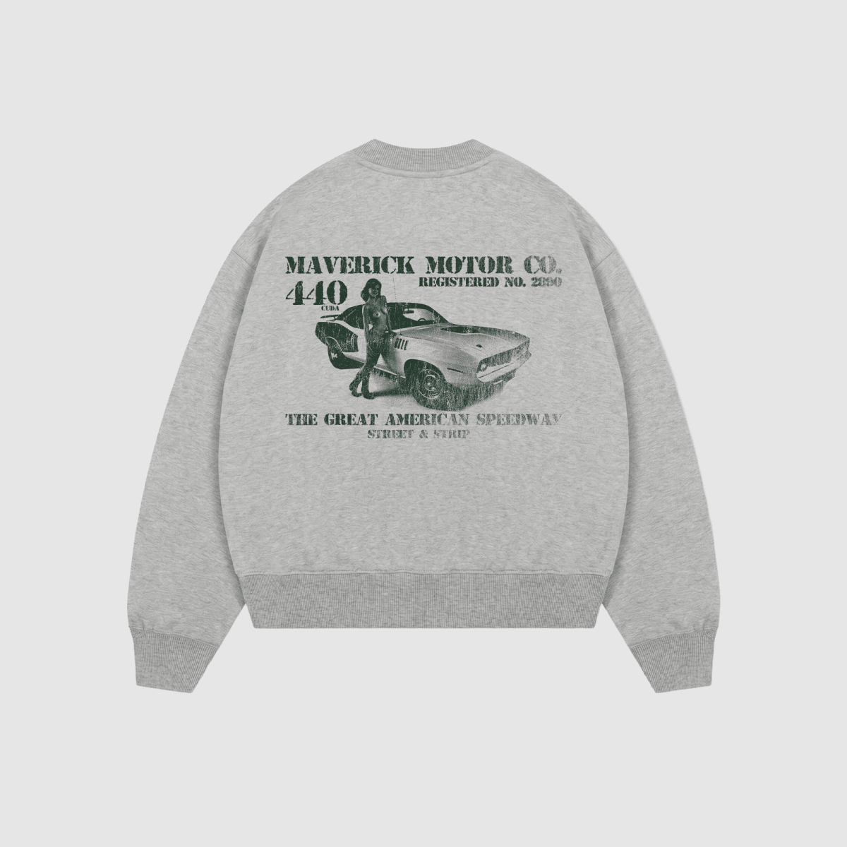 Heavyweight Boxy Crewneck - Maverick