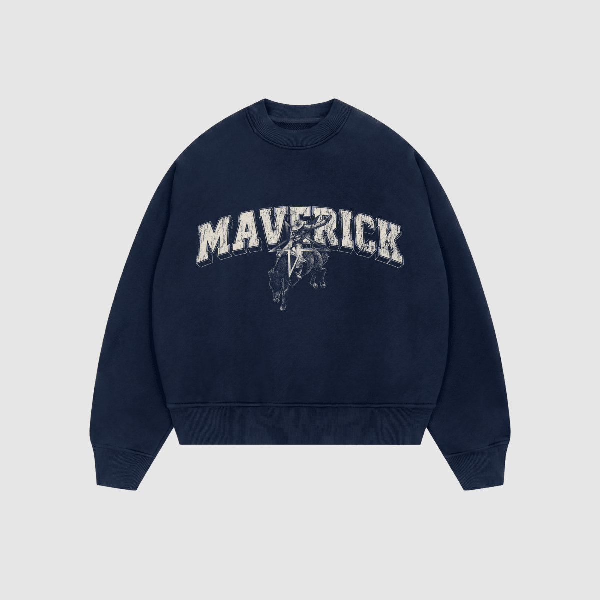 Heavyweight Boxy Crewneck - Maverick