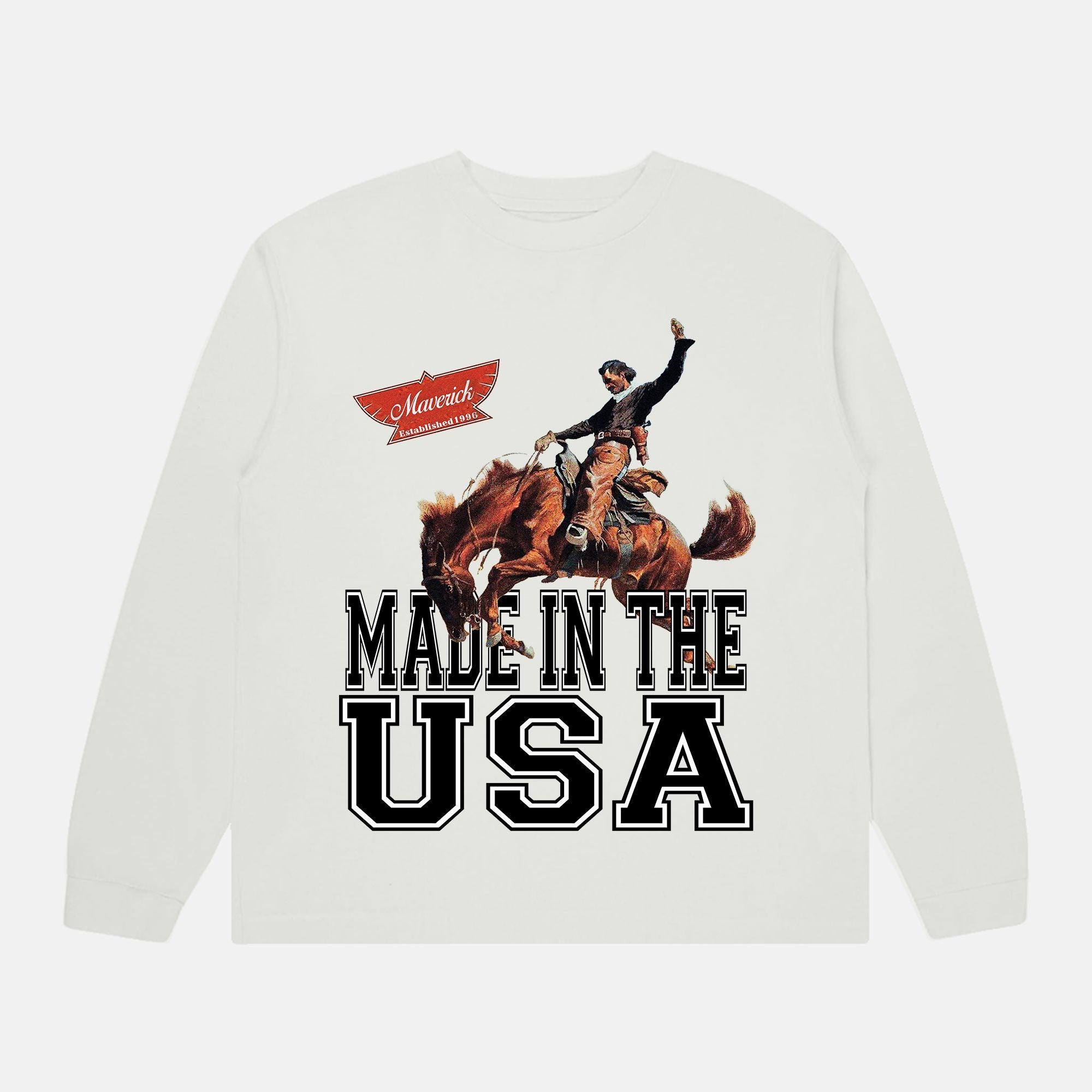 Classic Long Sleeve Tee PODpartner White XS