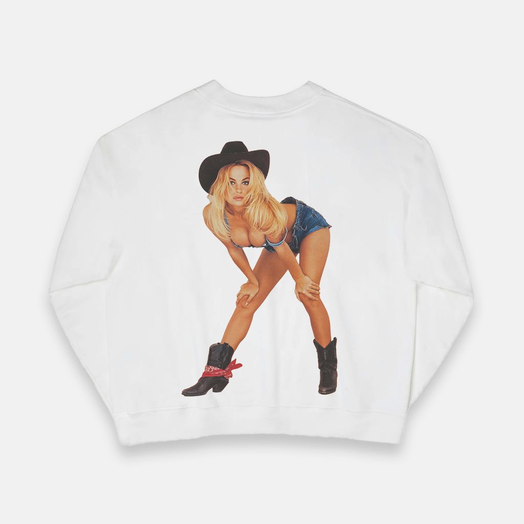 Oversized Classic Crewneck PODpartner White S