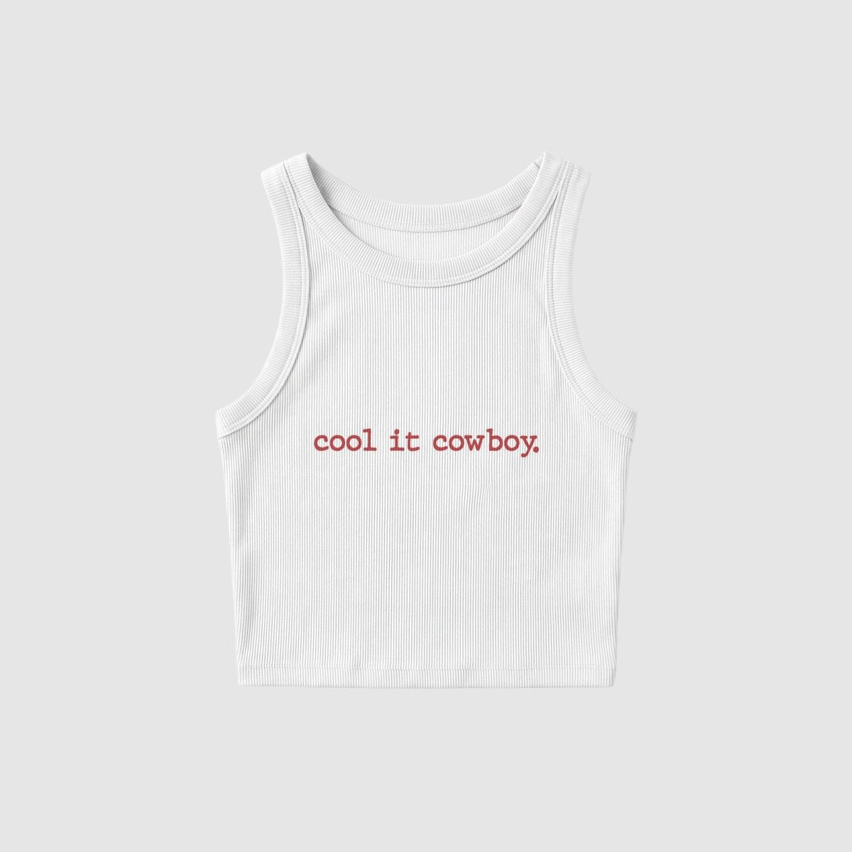 Ribbed Tank Top - Maverick