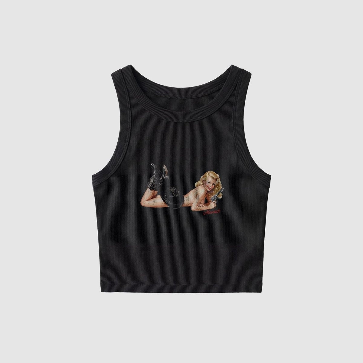 Ribbed Tank Top - Maverick