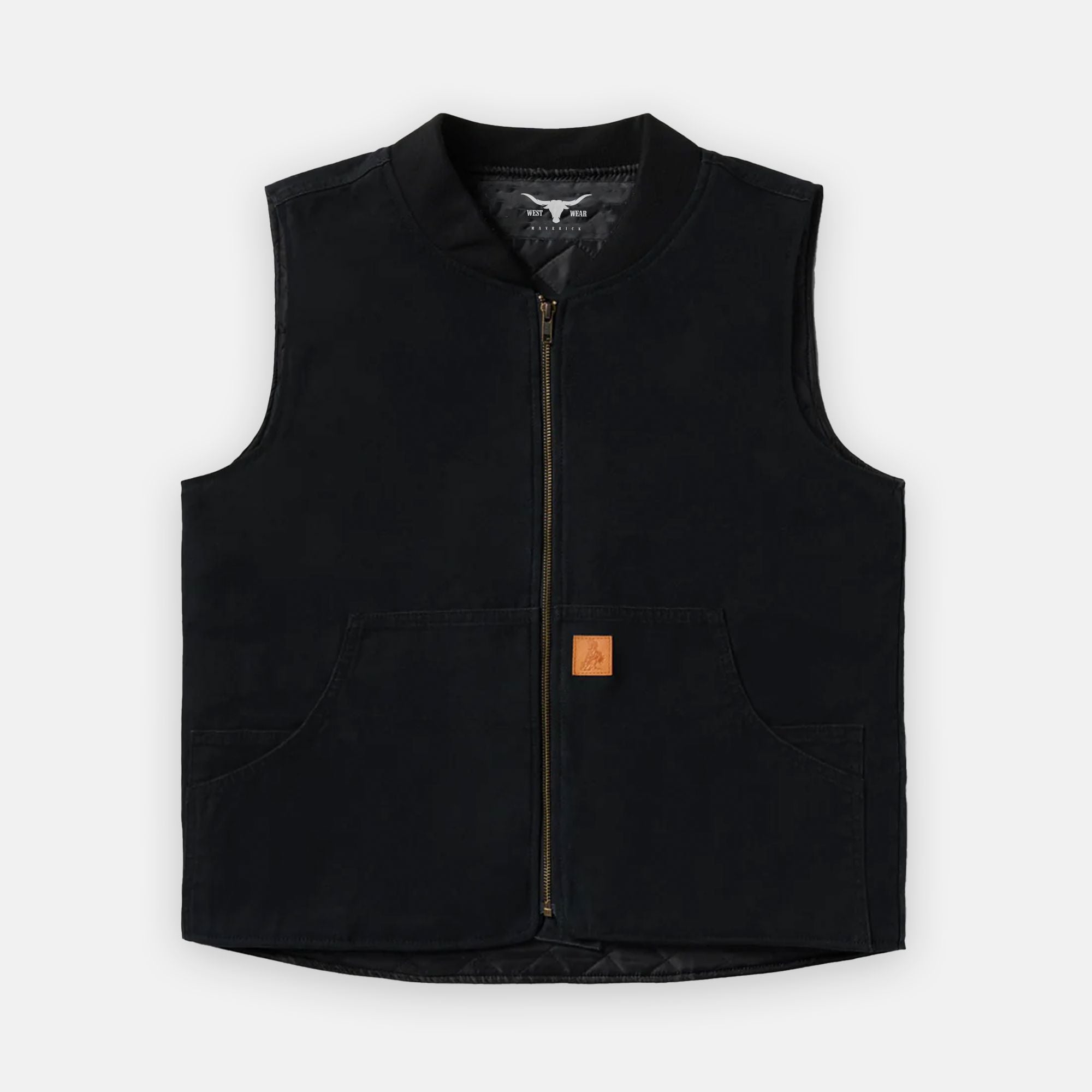 Distressed Work Vest (LTM) West Wear